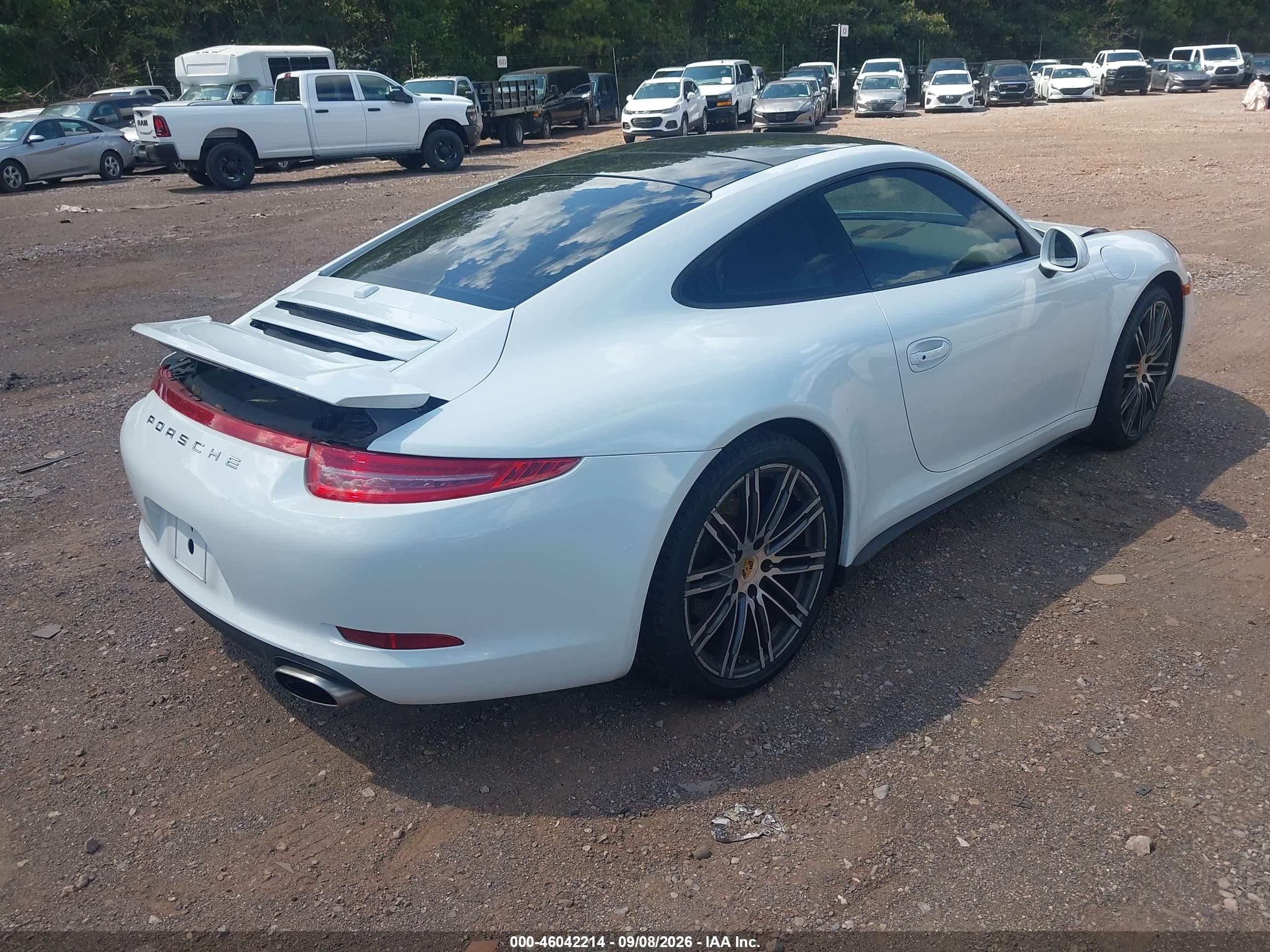2015 Porsche 911 VIN WP0AA2A93FS106353 IAAI salvage auction — Front End, Salvage (Alabama), sold $34,250 on 2026-09-19 (photo 4)