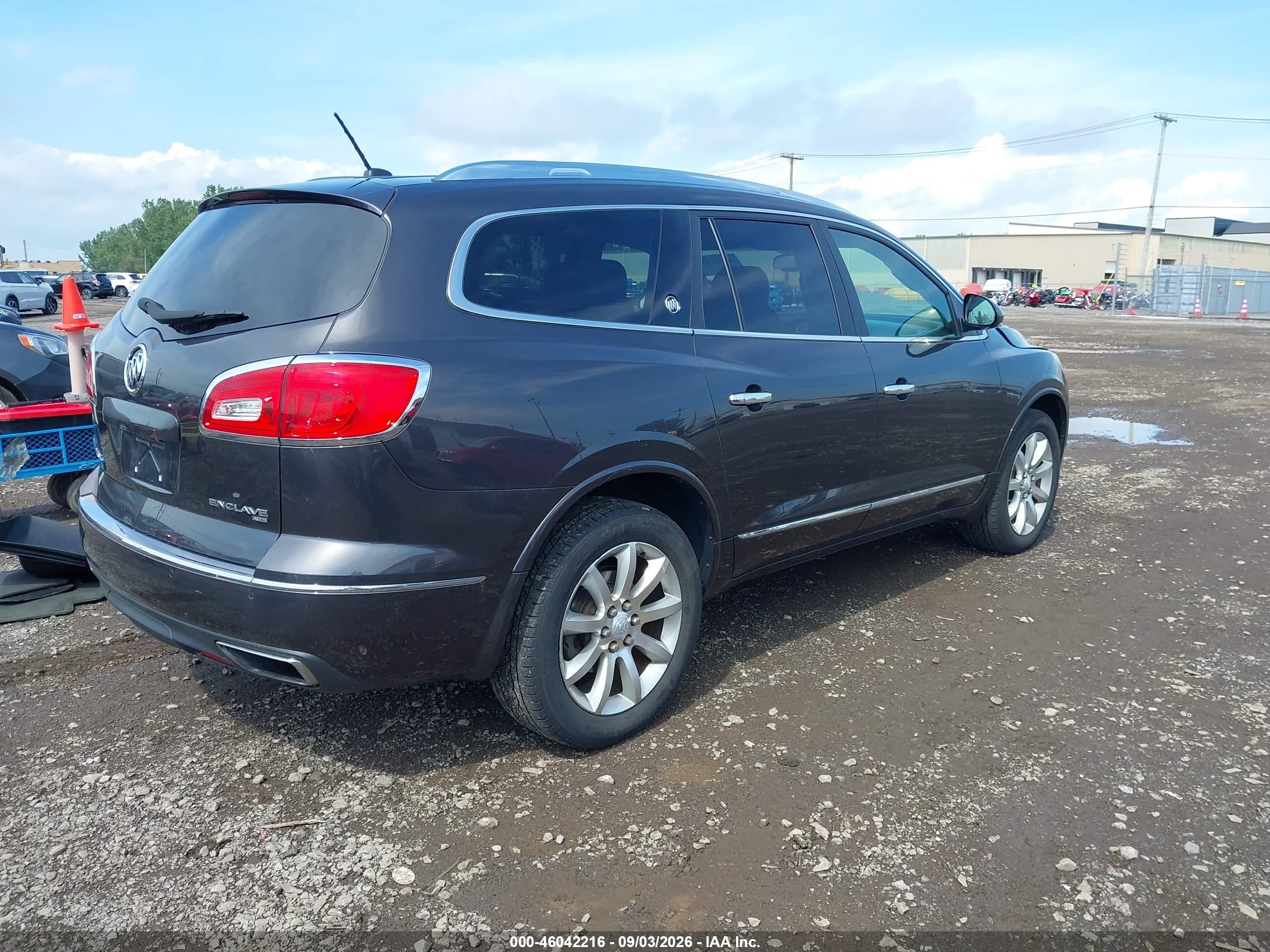 2014 Buick Enclave VIN 5GAKVBKD2EJ287088 IAAI salvage auction — Front End, Mv-907A (New York), sold $600 on 2026-09-11 (photo 4)
