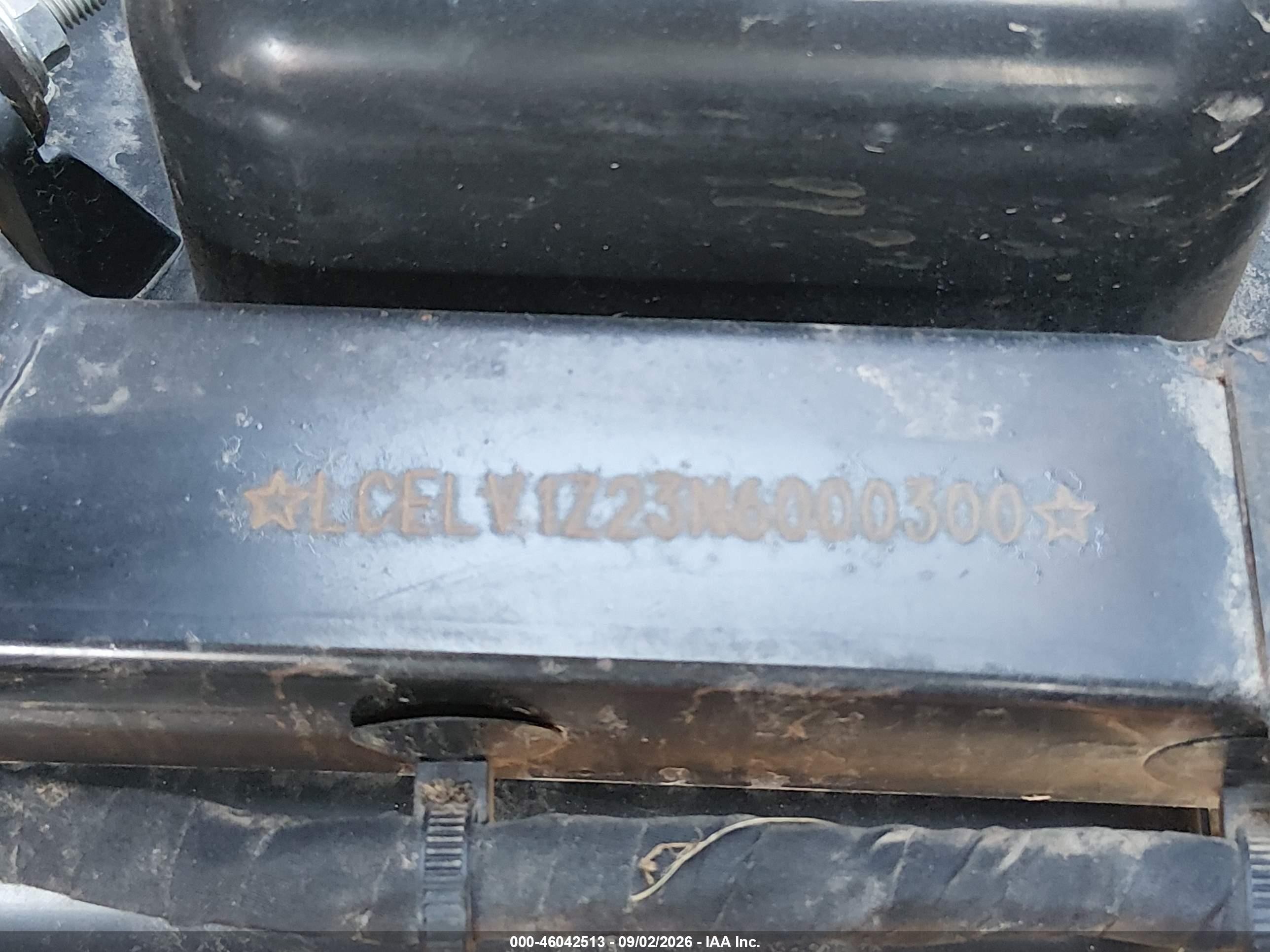 2022 Cf Moto Uforce VIN LCELV1Z23N6000300 IAAI salvage auction — Rollover, Salvage (Ohio), sold $2,850 on 2026-09-28 (photo 9)