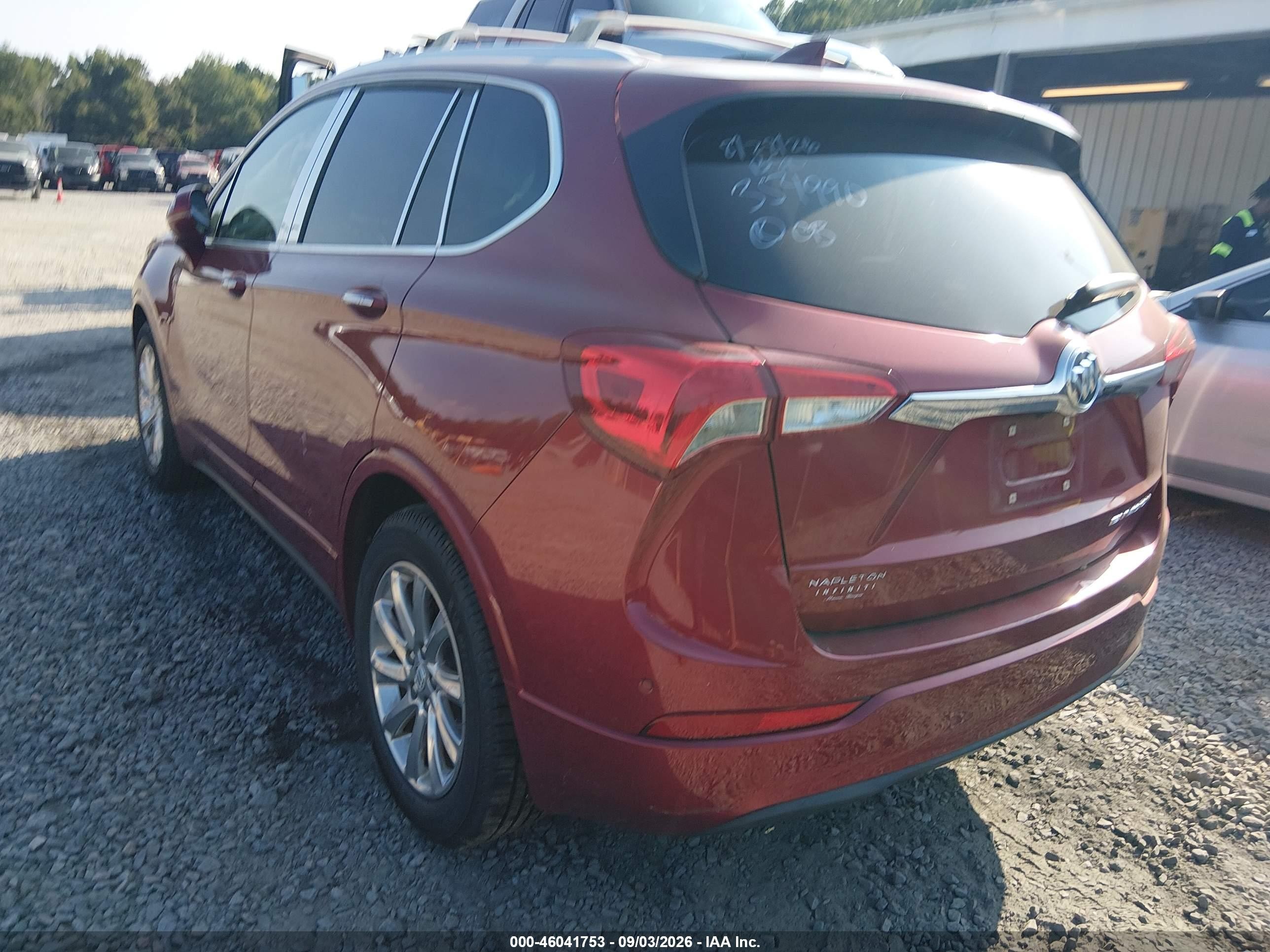 2019 Buick Envision VIN LRBFXCSA7KD087645 IAAI salvage auction — Front End, Salvage (Idaho), sold $3,600 on 2026-09-19 (photo 3)