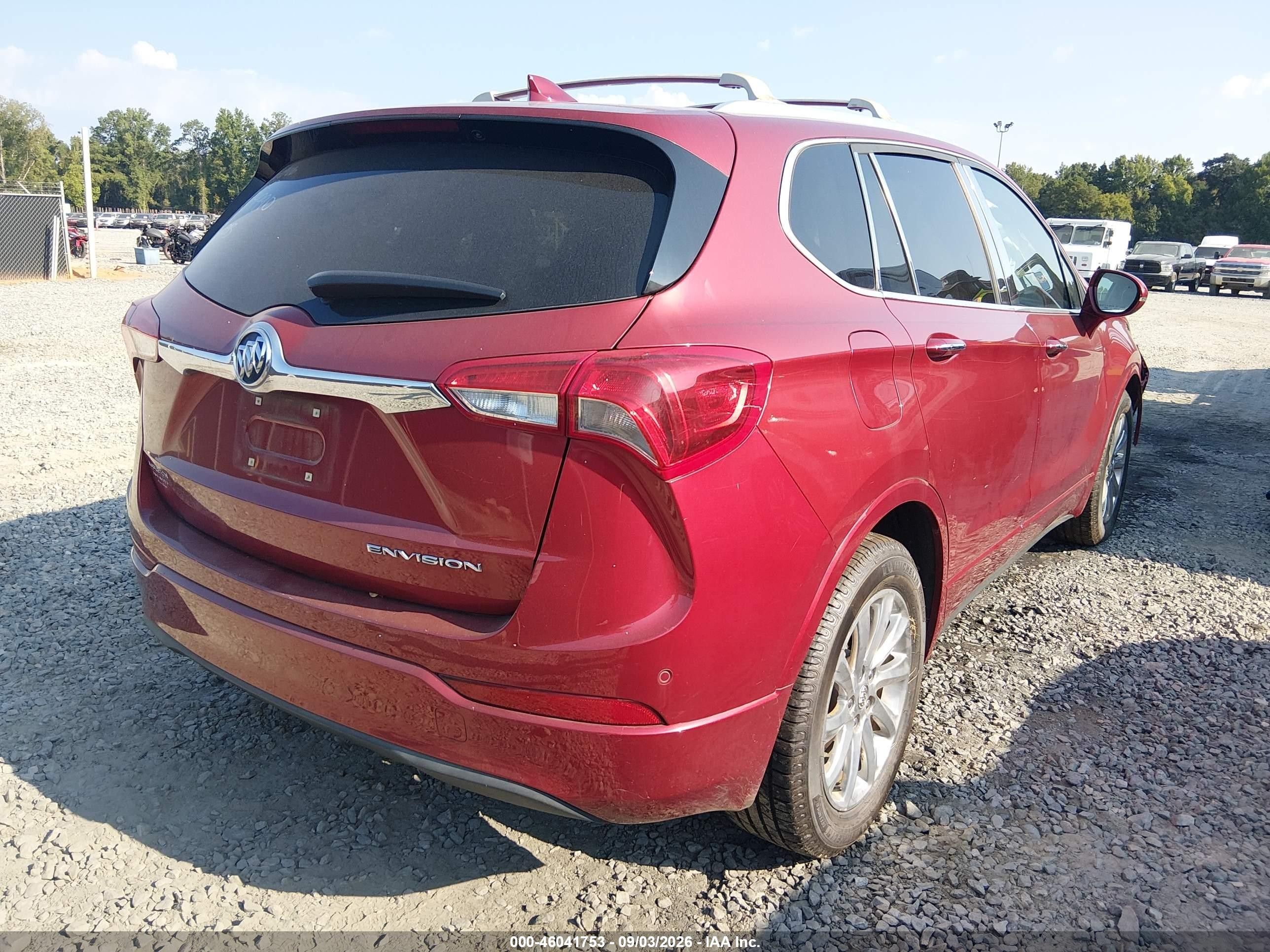 2019 Buick Envision VIN LRBFXCSA7KD087645 IAAI salvage auction — Front End, Salvage (Idaho), sold $3,600 on 2026-09-19 (photo 4)
