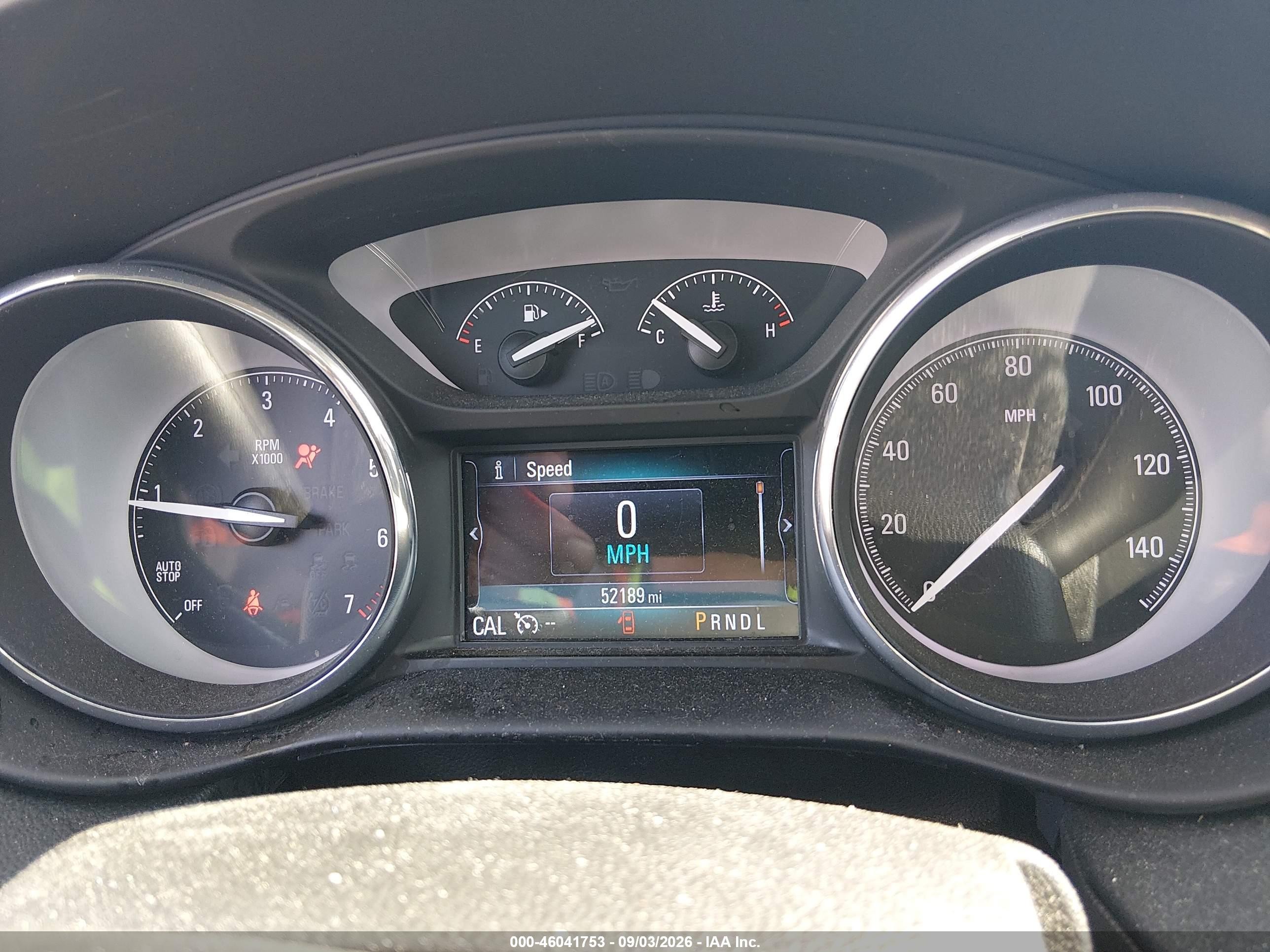2019 Buick Envision VIN LRBFXCSA7KD087645 IAAI salvage auction — Front End, Salvage (Idaho), sold $3,600 on 2026-09-19 (photo 7)
