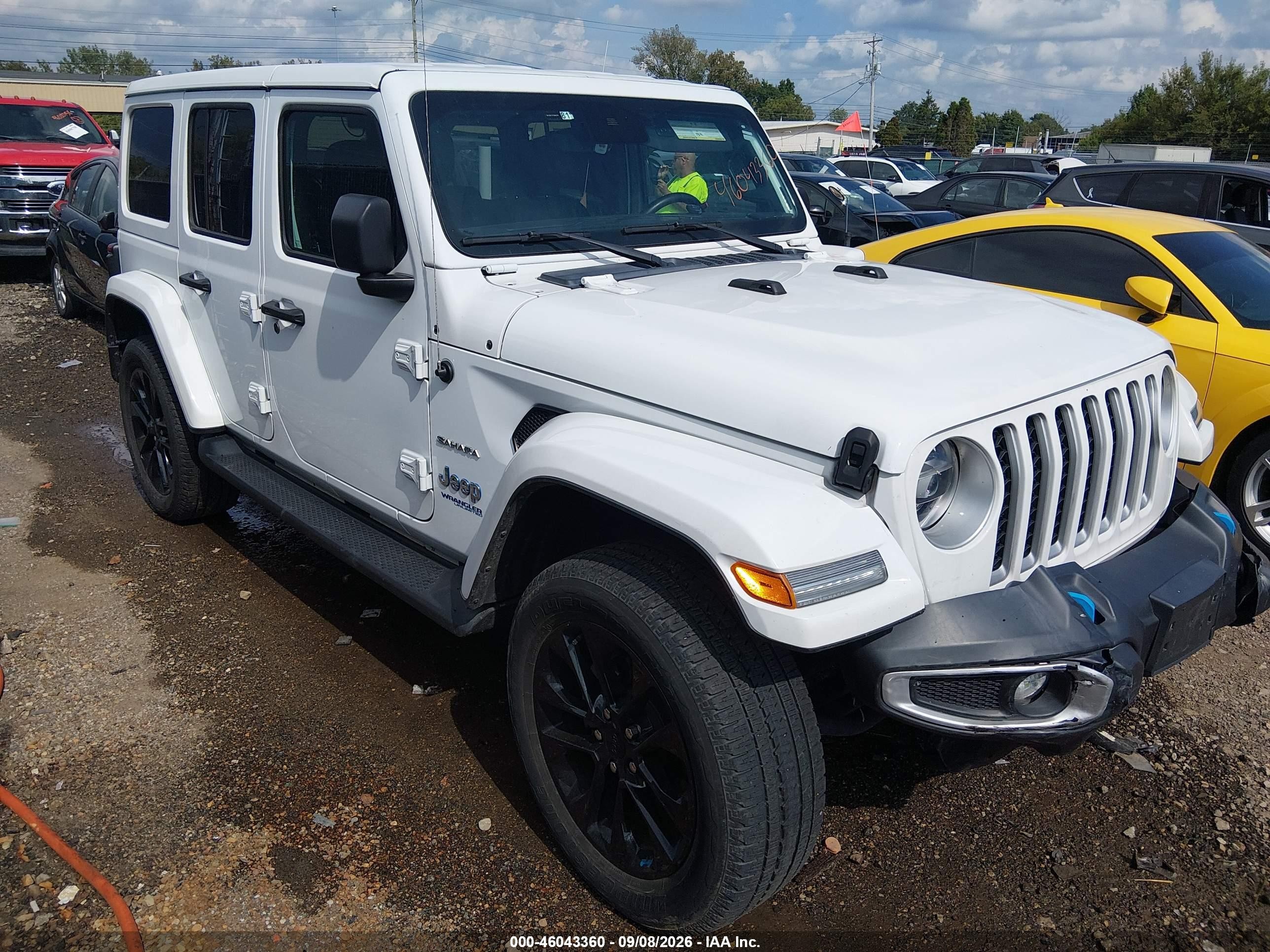 2022 Jeep Wrangler VIN 1C4JJXP65NW249712 — IAAI salvage auction photo