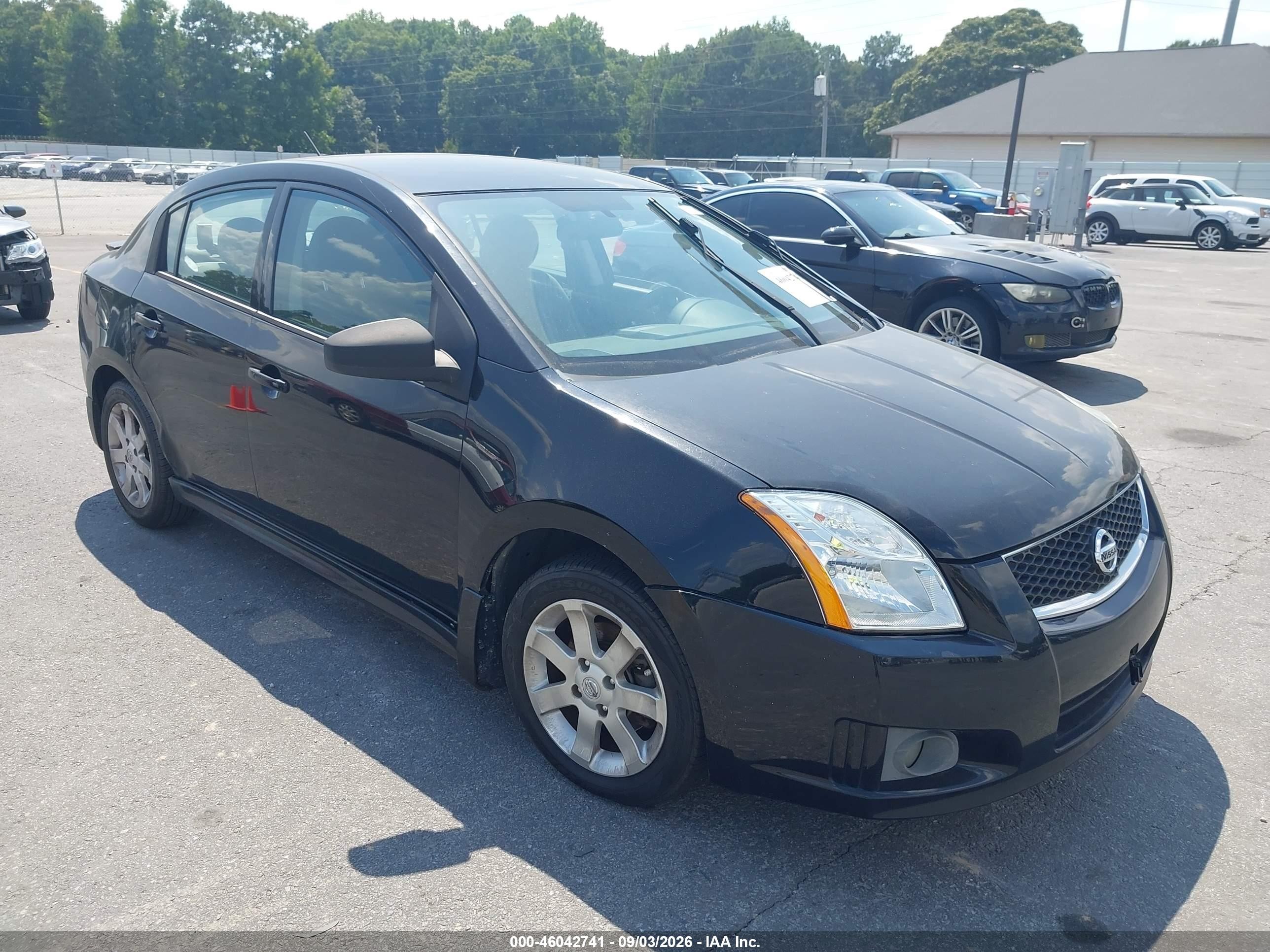 2010 Nissan Sentra VIN 3N1AB6AP5AL726537 IAAI salvage auction — Repossession, Clear (Georgia), sold $600 on 2026-09-14 (photo 1)