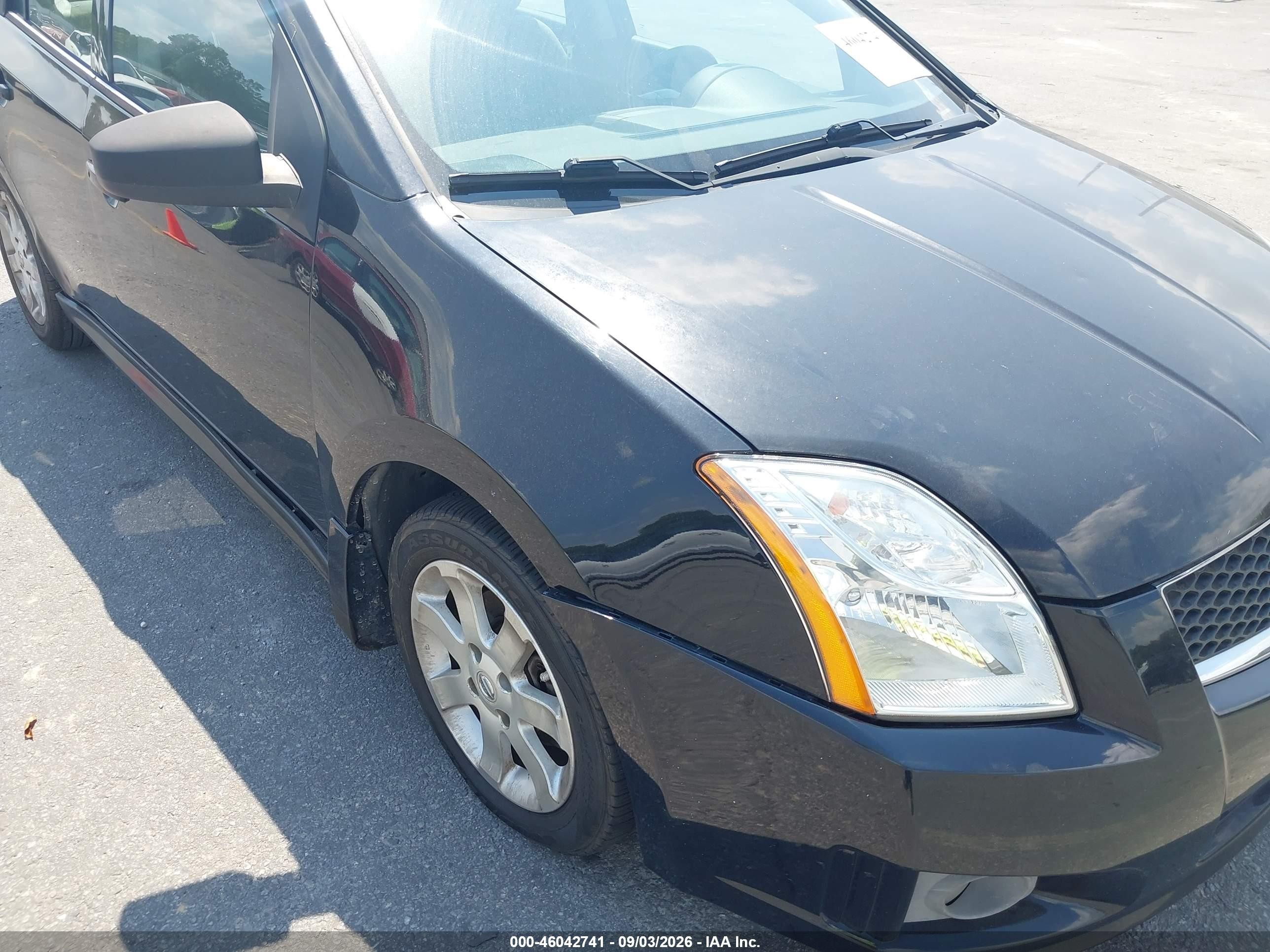 2010 Nissan Sentra VIN 3N1AB6AP5AL726537 IAAI salvage auction — Repossession, Clear (Georgia), sold $600 on 2026-09-14 (photo 6)
