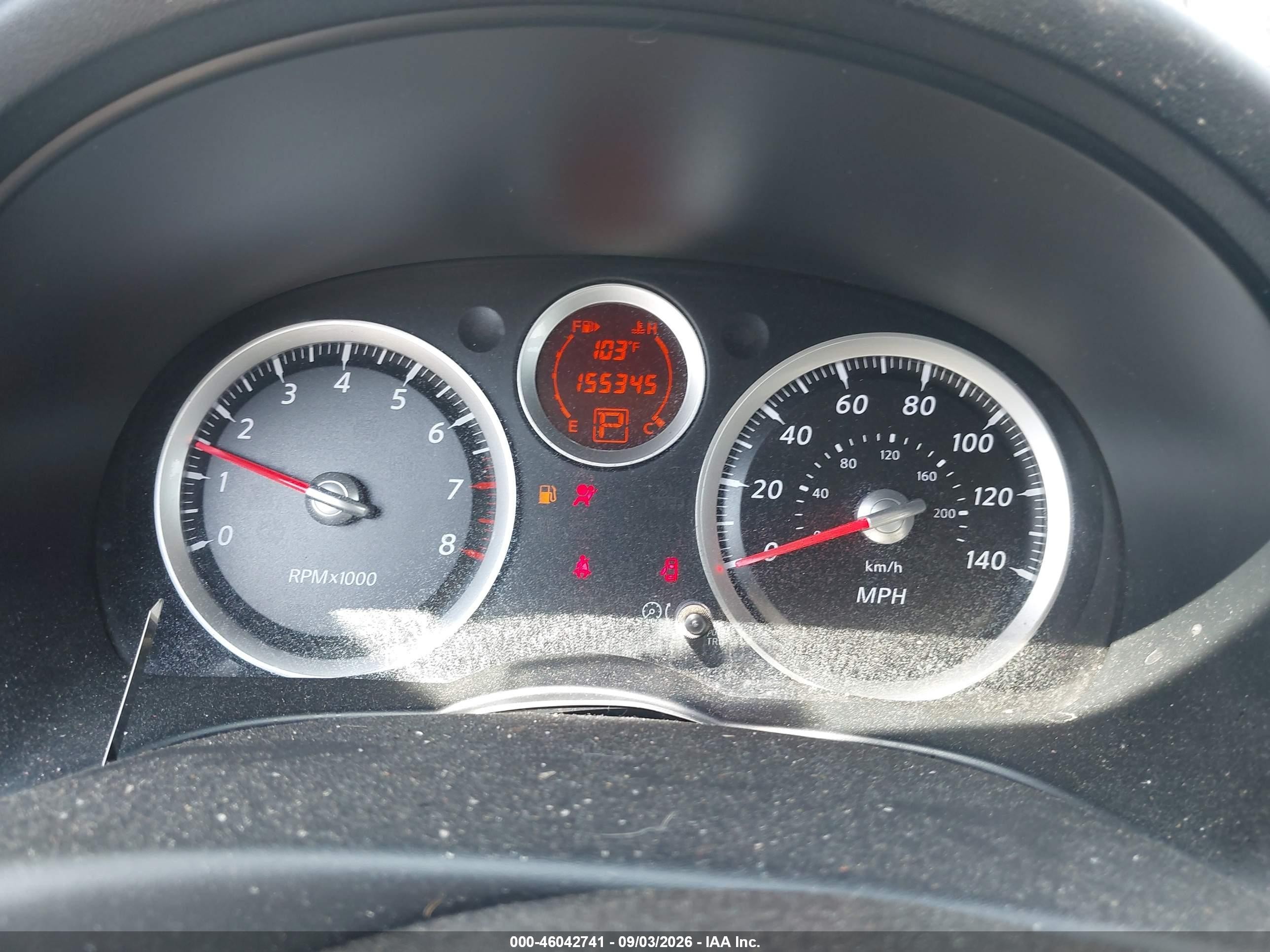 2010 Nissan Sentra VIN 3N1AB6AP5AL726537 IAAI salvage auction — Repossession, Clear (Georgia), sold $600 on 2026-09-14 (photo 7)