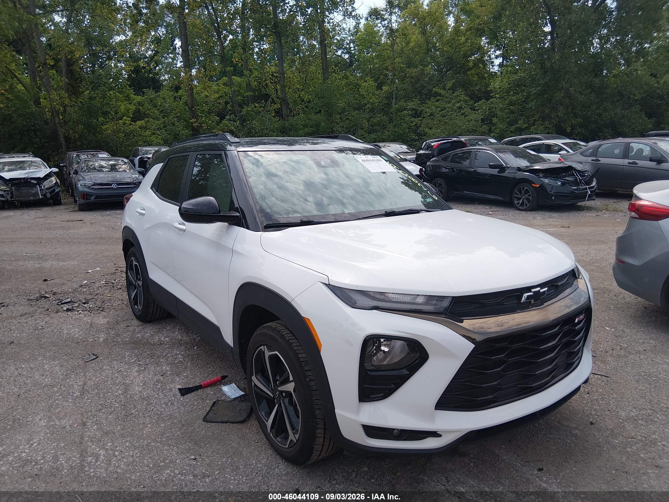 2023 Chevrolet Trailblazer VIN KL79MTSL1PB006521 — IAAI salvage auction photo