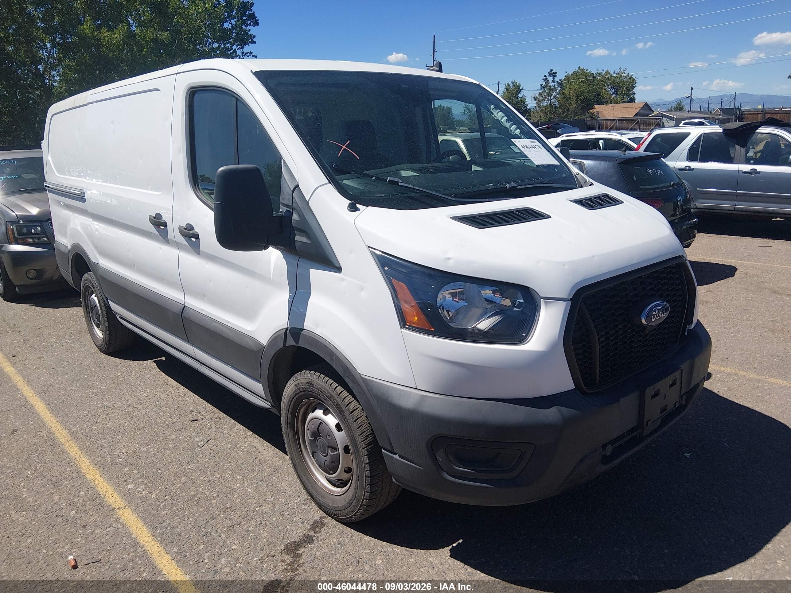 2023 Ford Transit-250 VIN 1FTBR1Y83PKB13020 — IAAI salvage auction photo