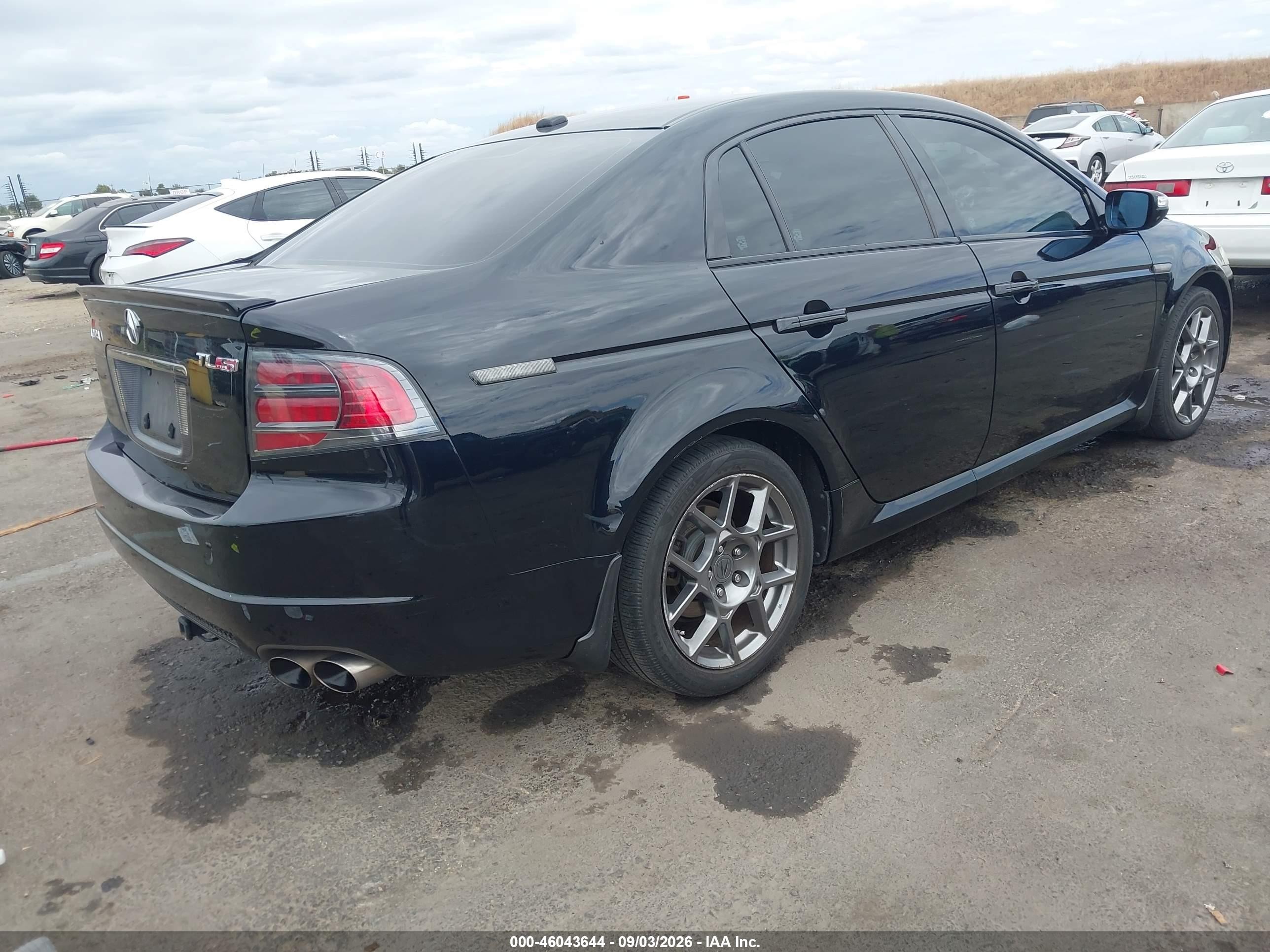 2007 Acura Tl VIN 19UUA76577A014817 IAAI salvage auction — Front End, Salvage (California), sold $800 on 2026-09-25 (photo 4)