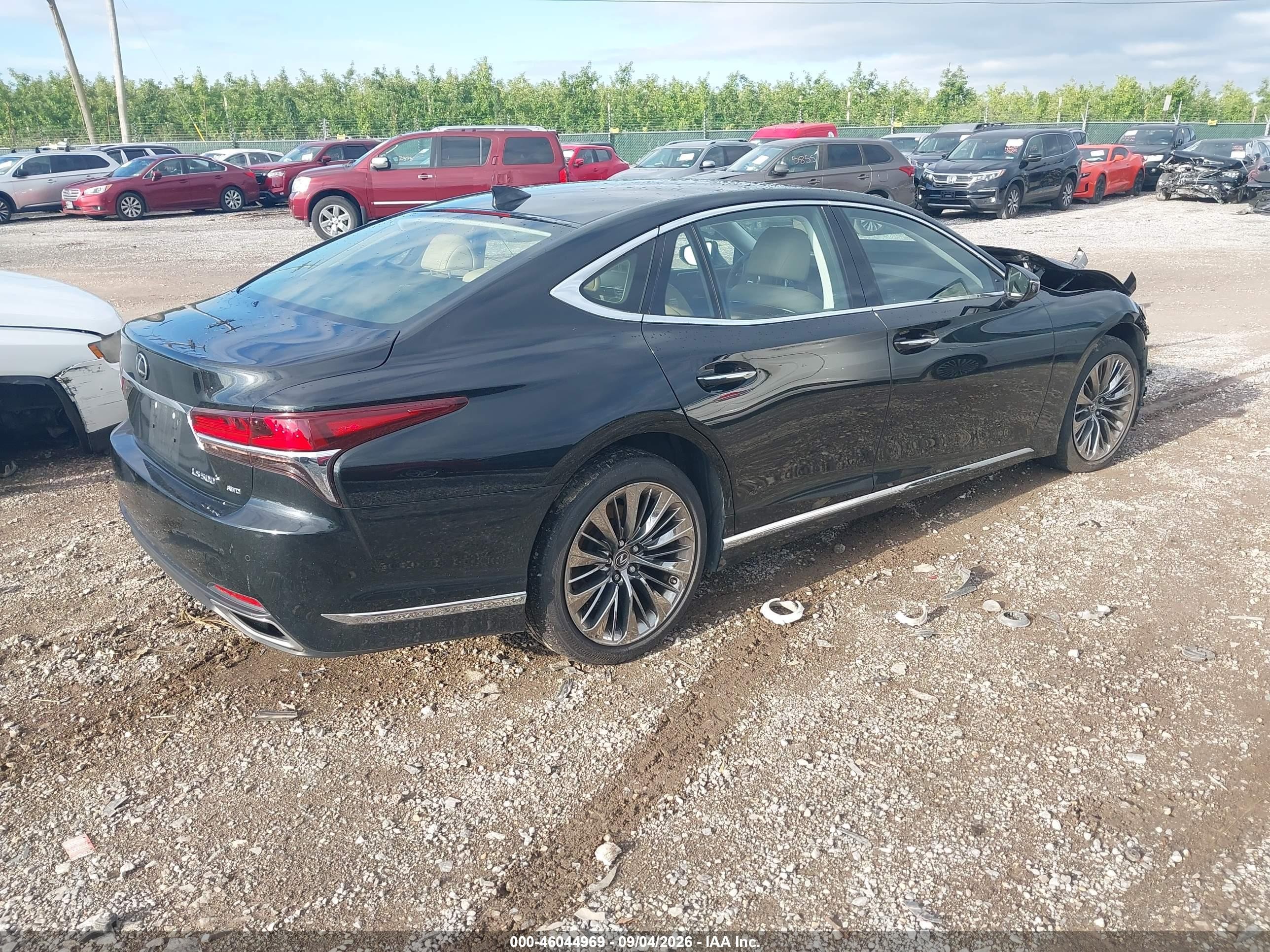 2019 Lexus Ls VIN JTHC51FFXK5006442 IAAI salvage auction — Front End, Salvage (Pennsylvania), sold $11,100 on 2026-09-13 (photo 4)
