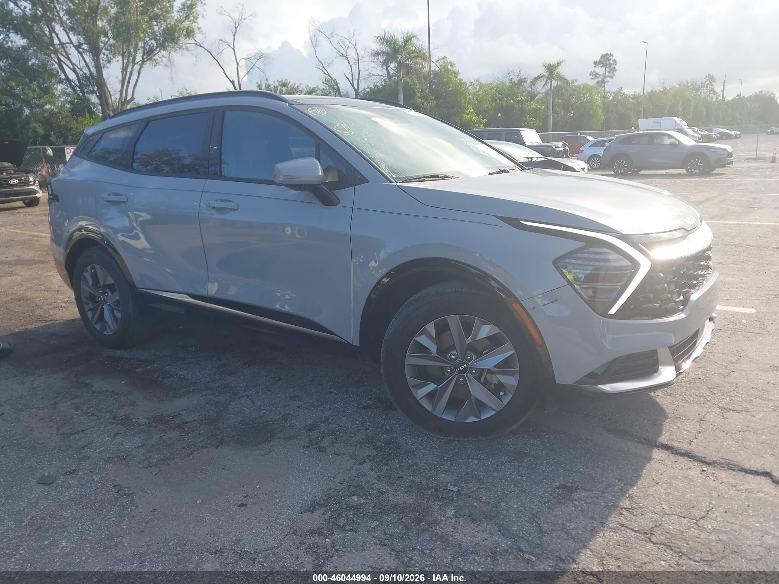 2025 Kia Sportage VIN 5XYK43DF7SG236560 — IAAI salvage auction photo