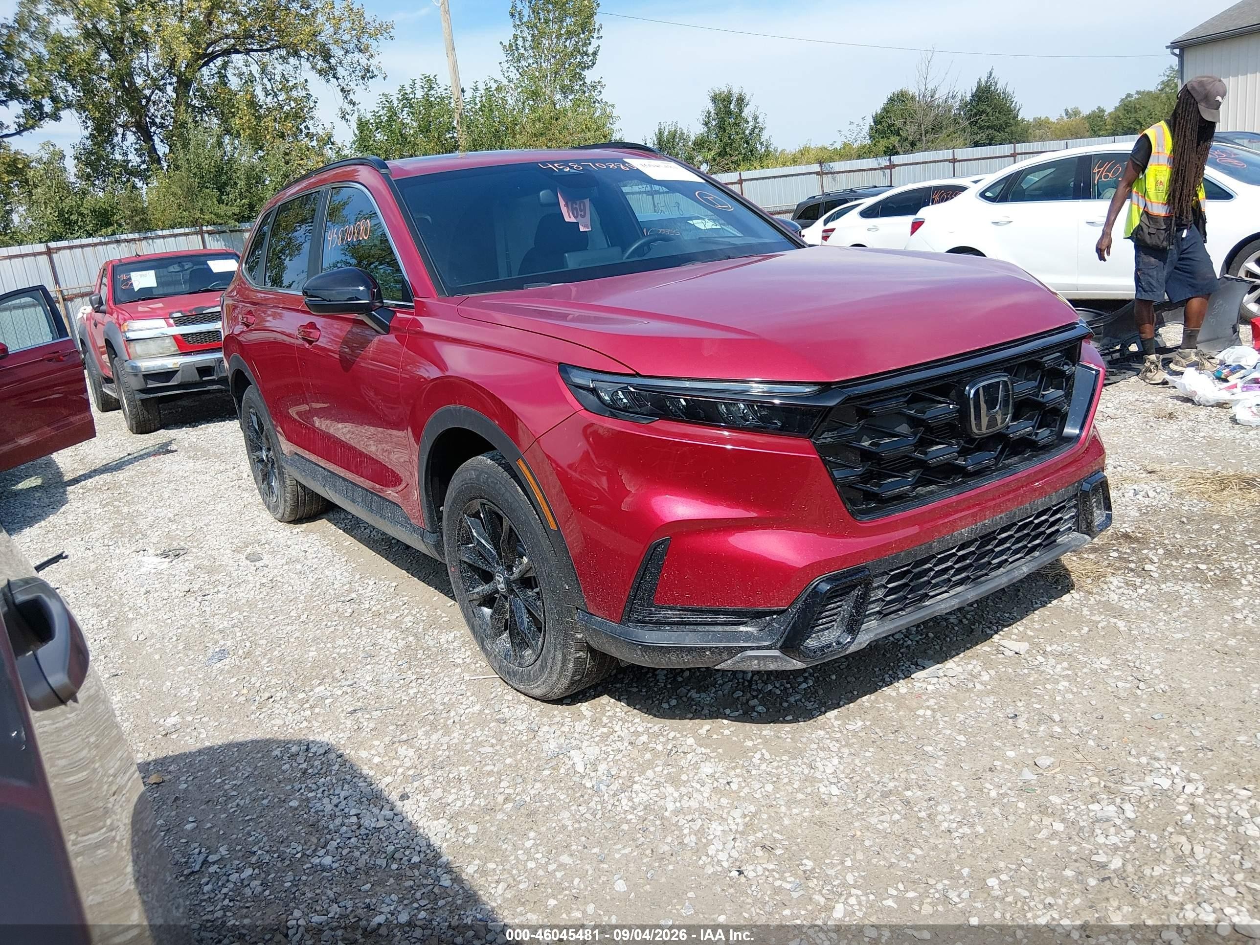2025 Honda CR-V VIN 5J6RS6H58SL015670 — IAAI salvage auction photo