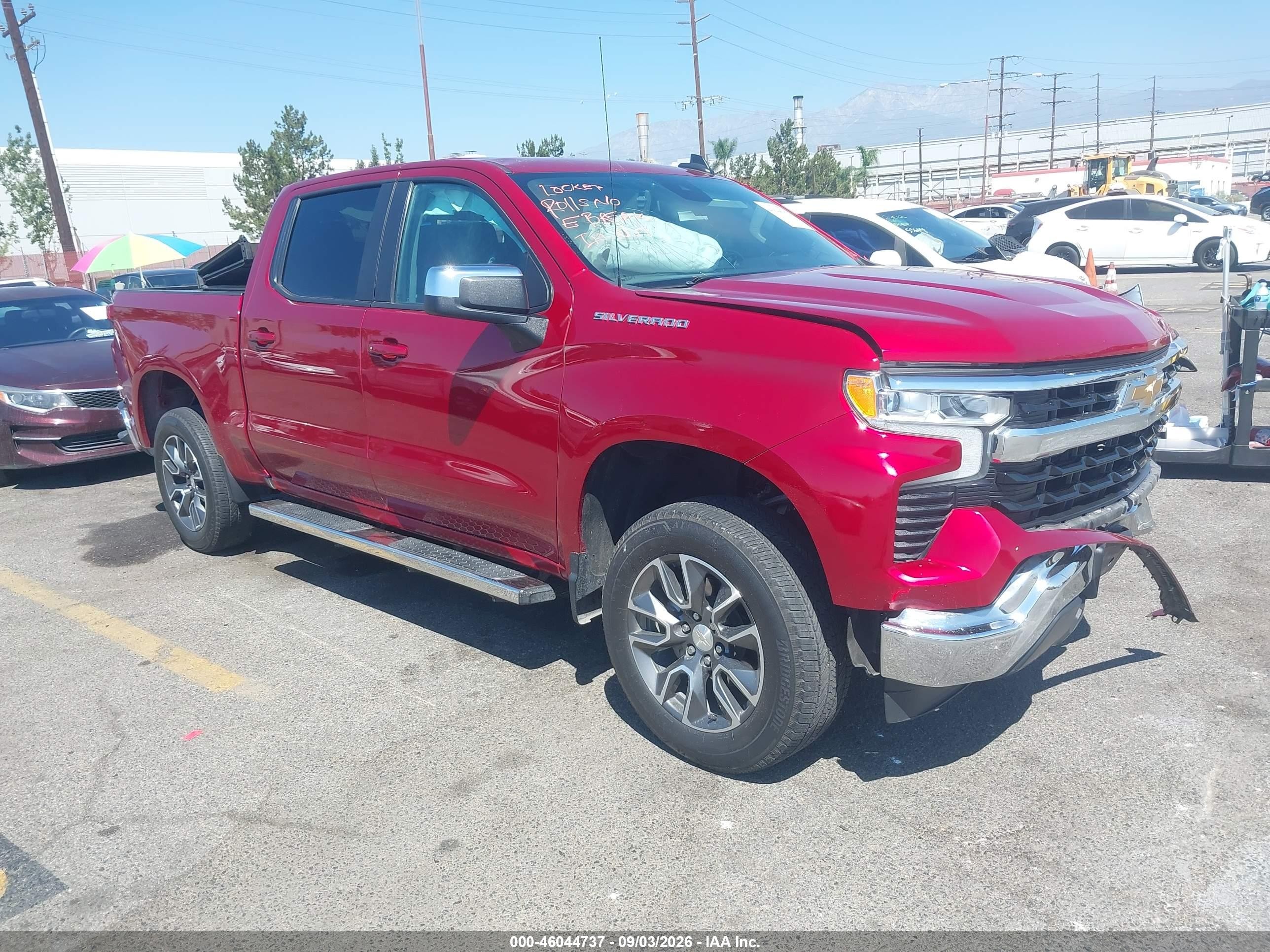 2023 Chevrolet Silverado 1500 VIN 3GCPACEK1PG164144 — IAAI salvage auction photo