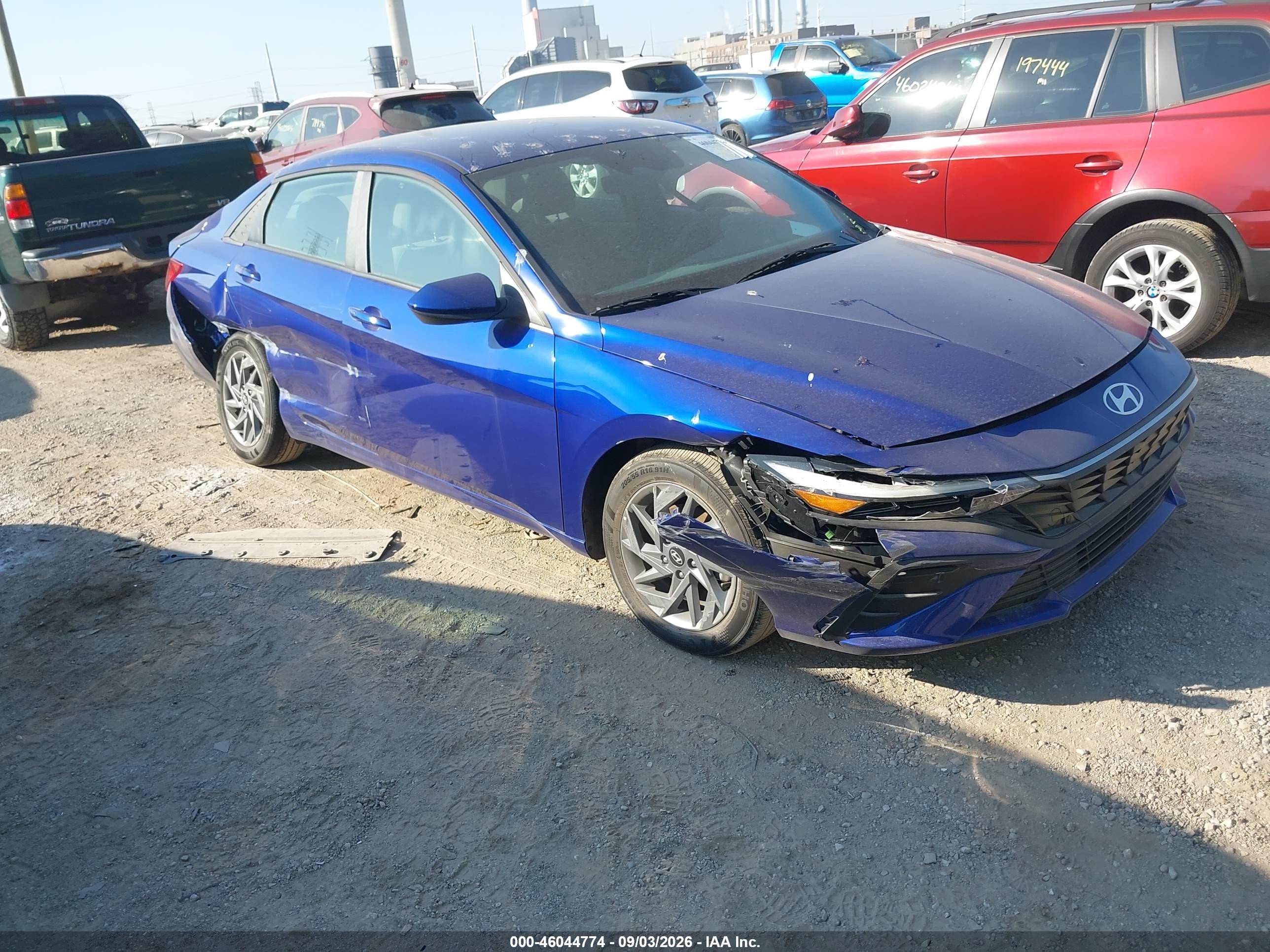2026 Hyundai Elantra VIN KMHLM4DJ6TU192240 — IAAI salvage auction photo
