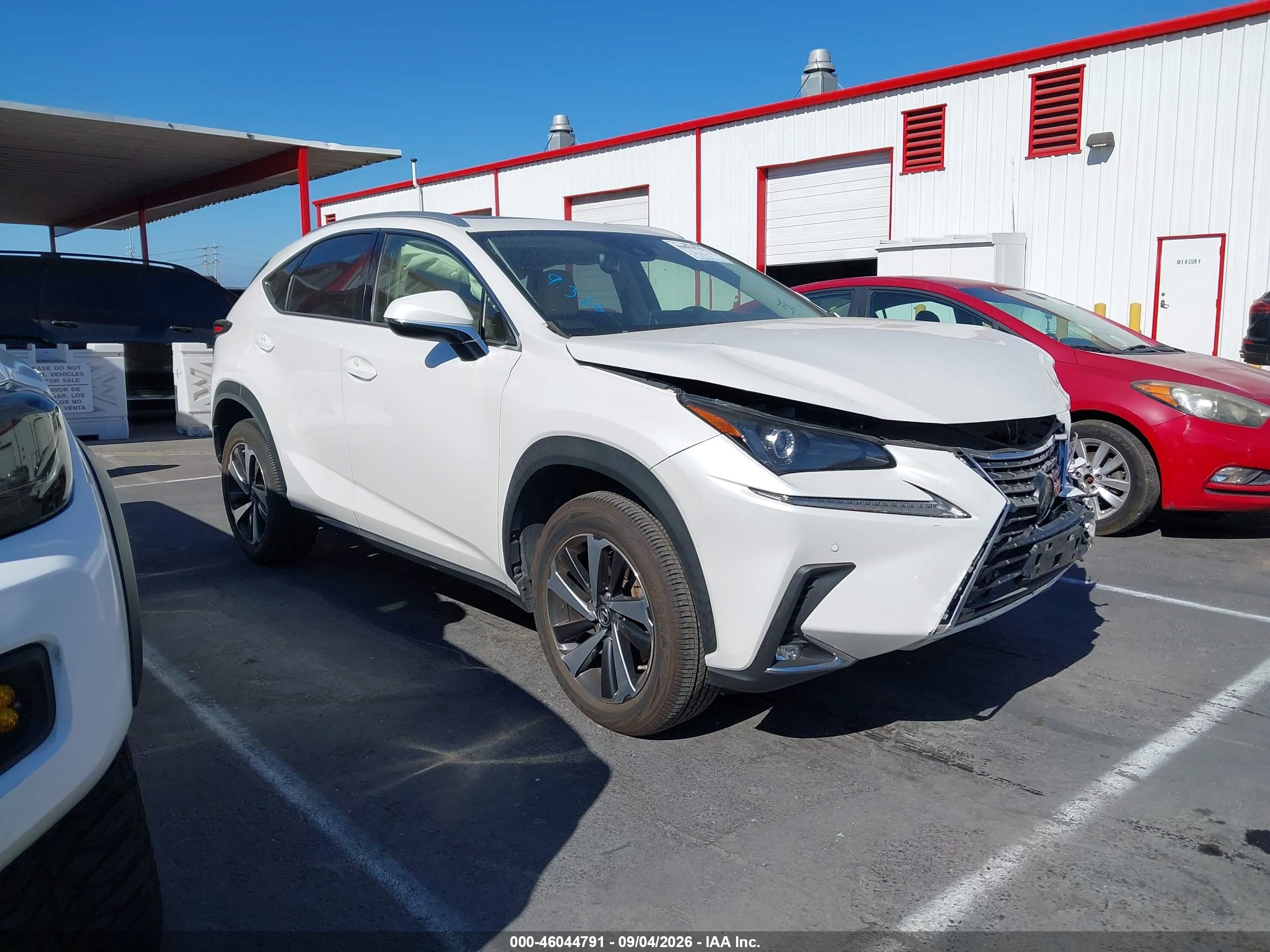 2021 Lexus NX 300 VIN JTJGARBZ8M5033264 — IAAI salvage auction photo