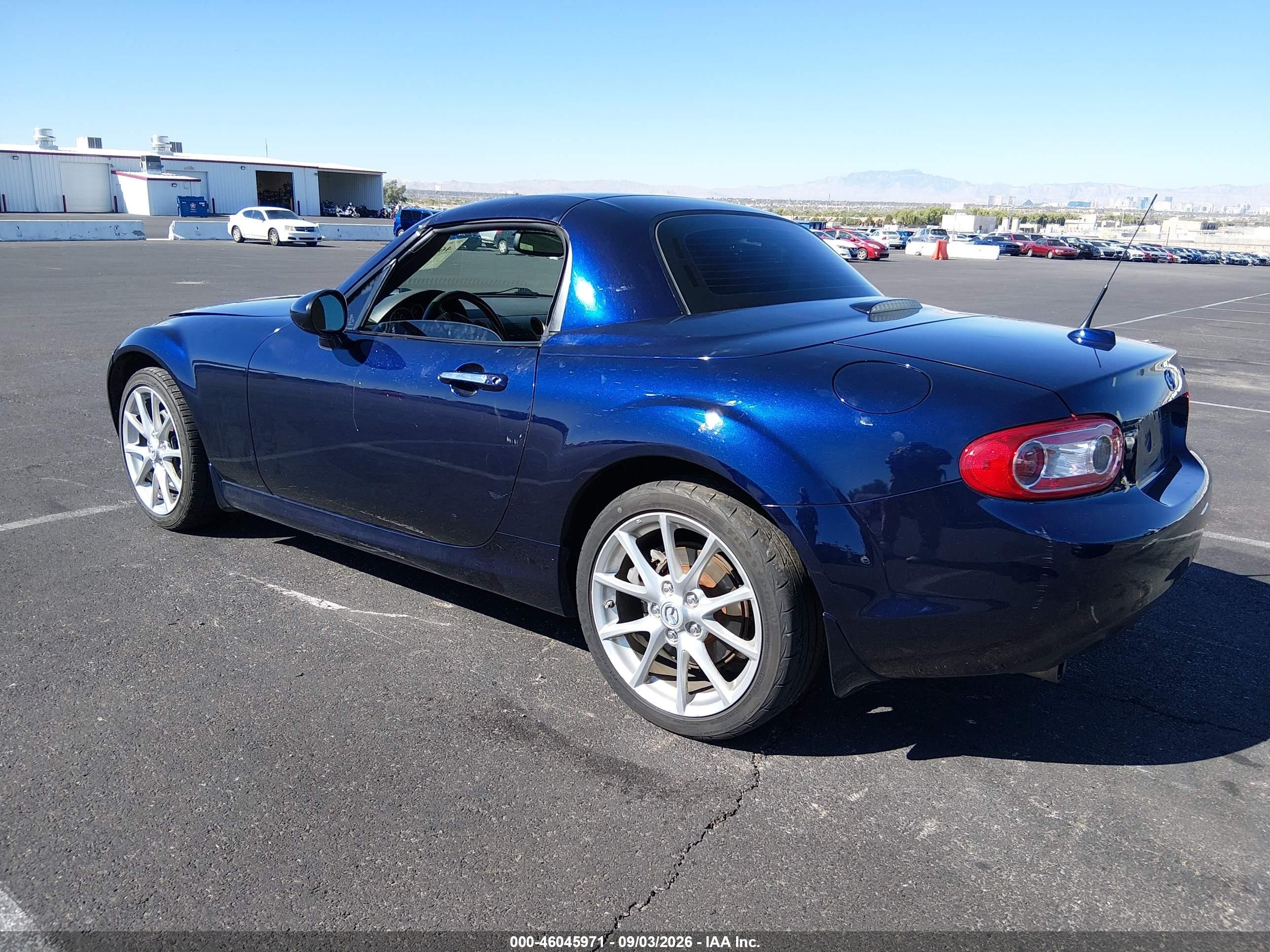 2011 Mazda MX-5 VIN JM1NC2PF6B0219213 IAAI salvage auction — Side, Salvage (Nevada), sold $950 on 2026-10-12 (photo 3)