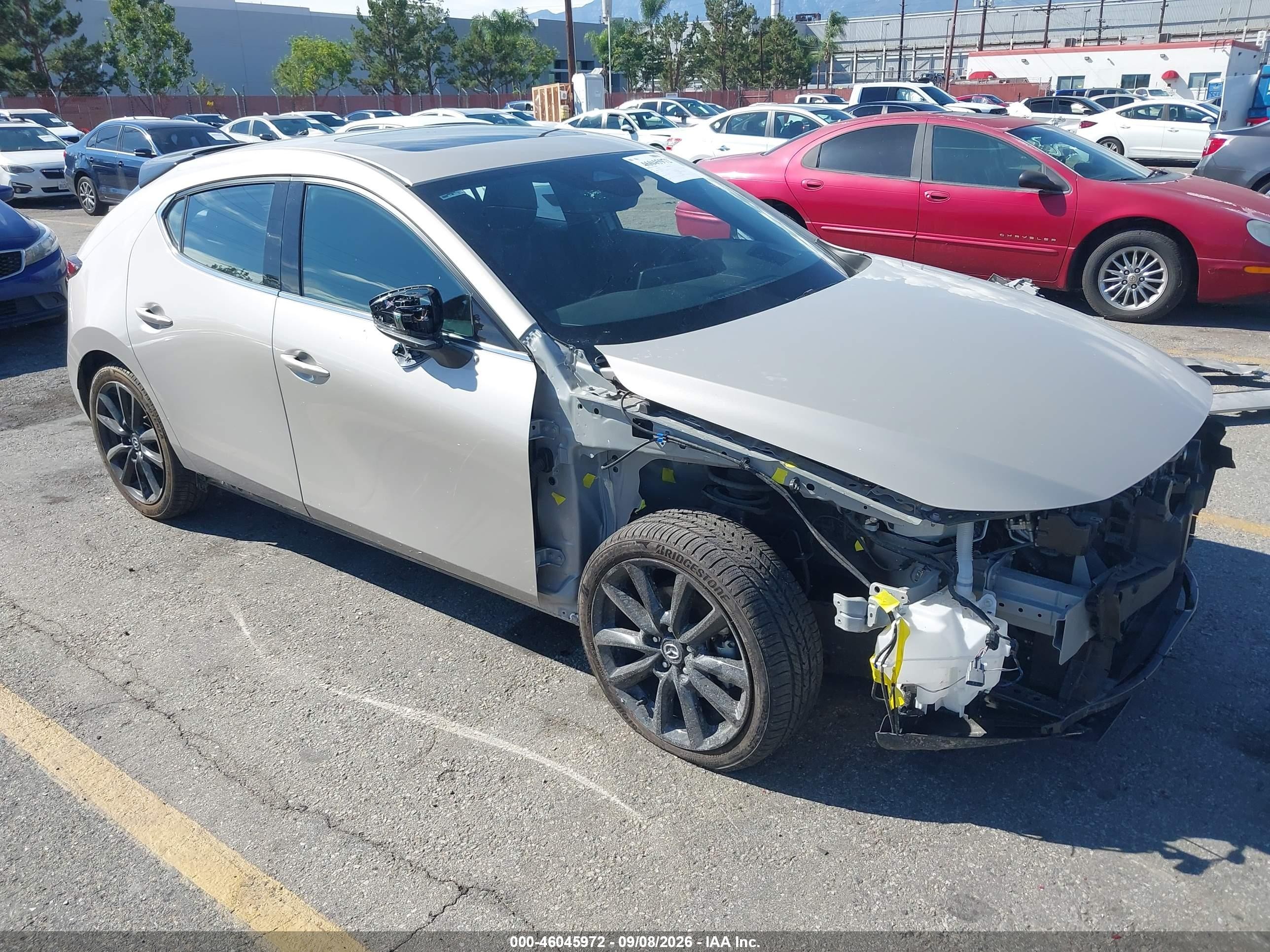2025 Mazda 3 VIN JM1BPBNY7S1773222 — IAAI salvage auction photo