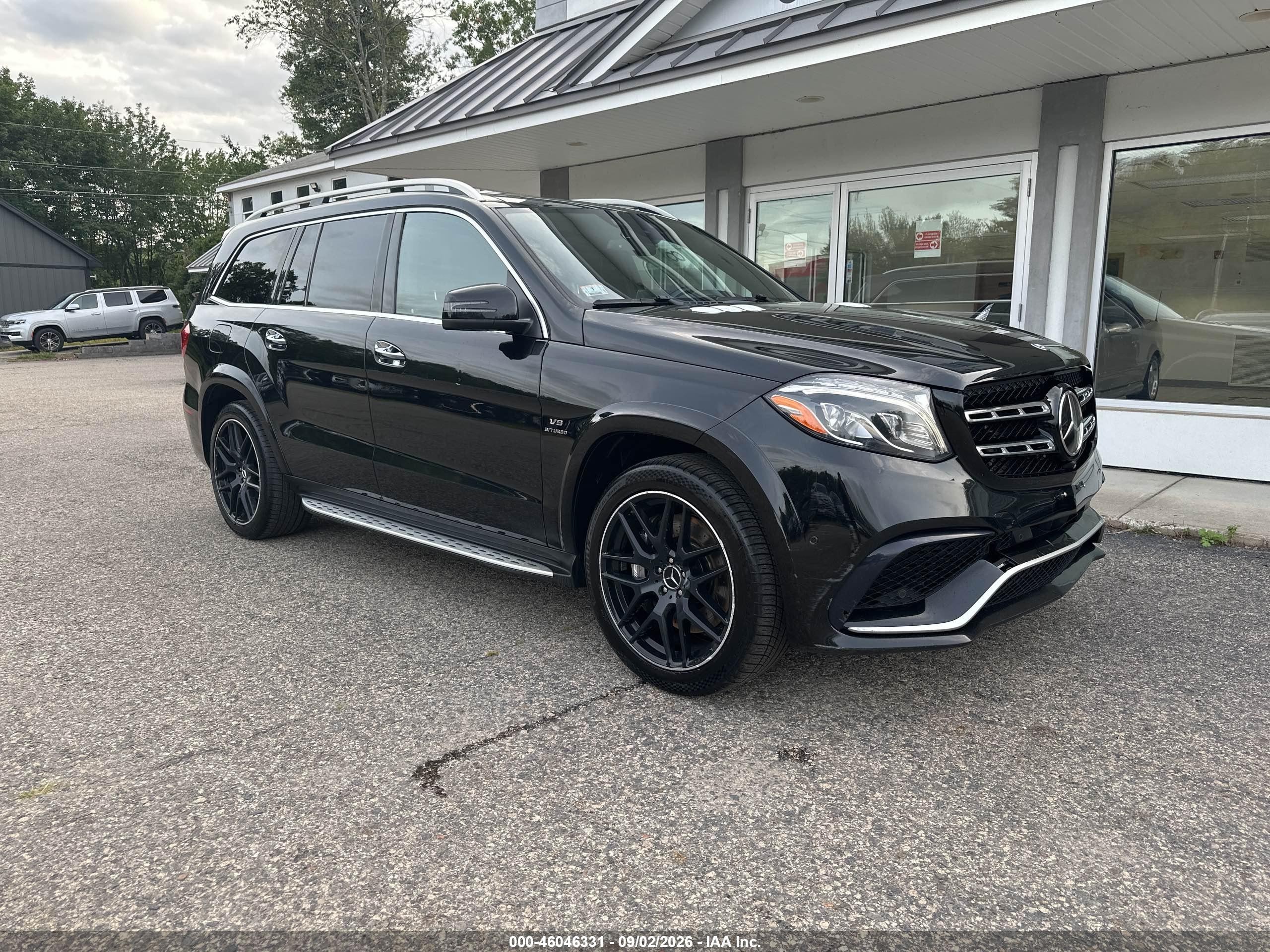 2017 Mercedes-Benz GLS-Class VIN 4JGDF7FE4HA907539 — IAAI salvage auction photo