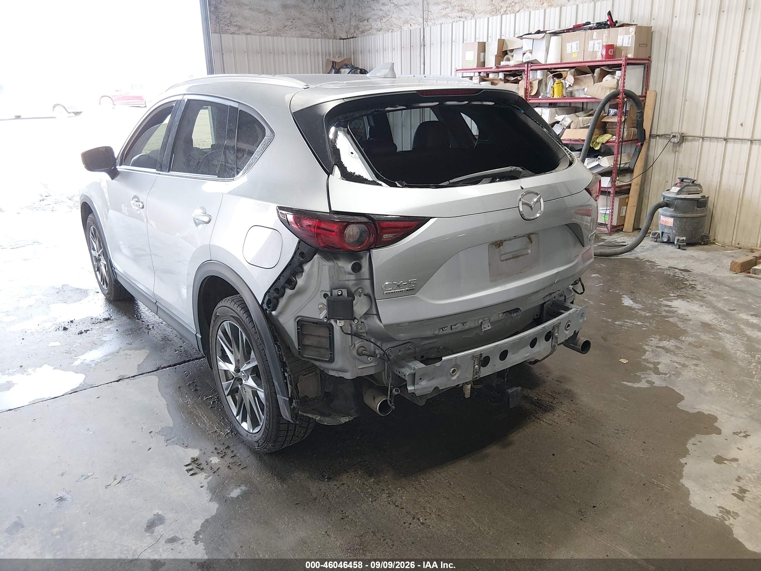 2021 Mazda CX-5 VIN JM3KFBEY2M0324582 IAAI salvage auction — Rear End, Bill Of Sale (Alaska), sold $6,900 on 2026-09-14 (photo 3)