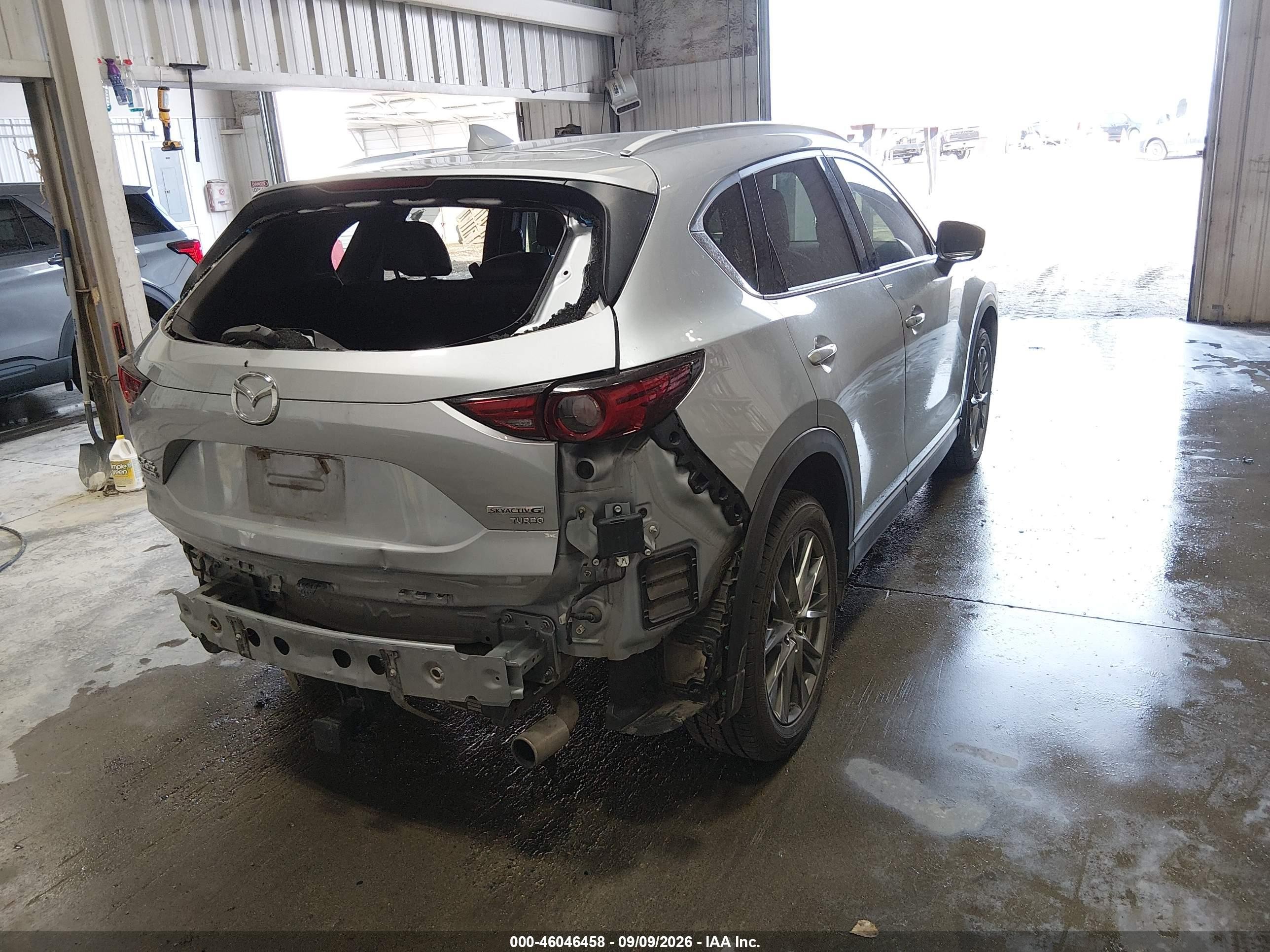 2021 Mazda CX-5 VIN JM3KFBEY2M0324582 IAAI salvage auction — Rear End, Bill Of Sale (Alaska), sold $6,900 on 2026-09-14 (photo 4)