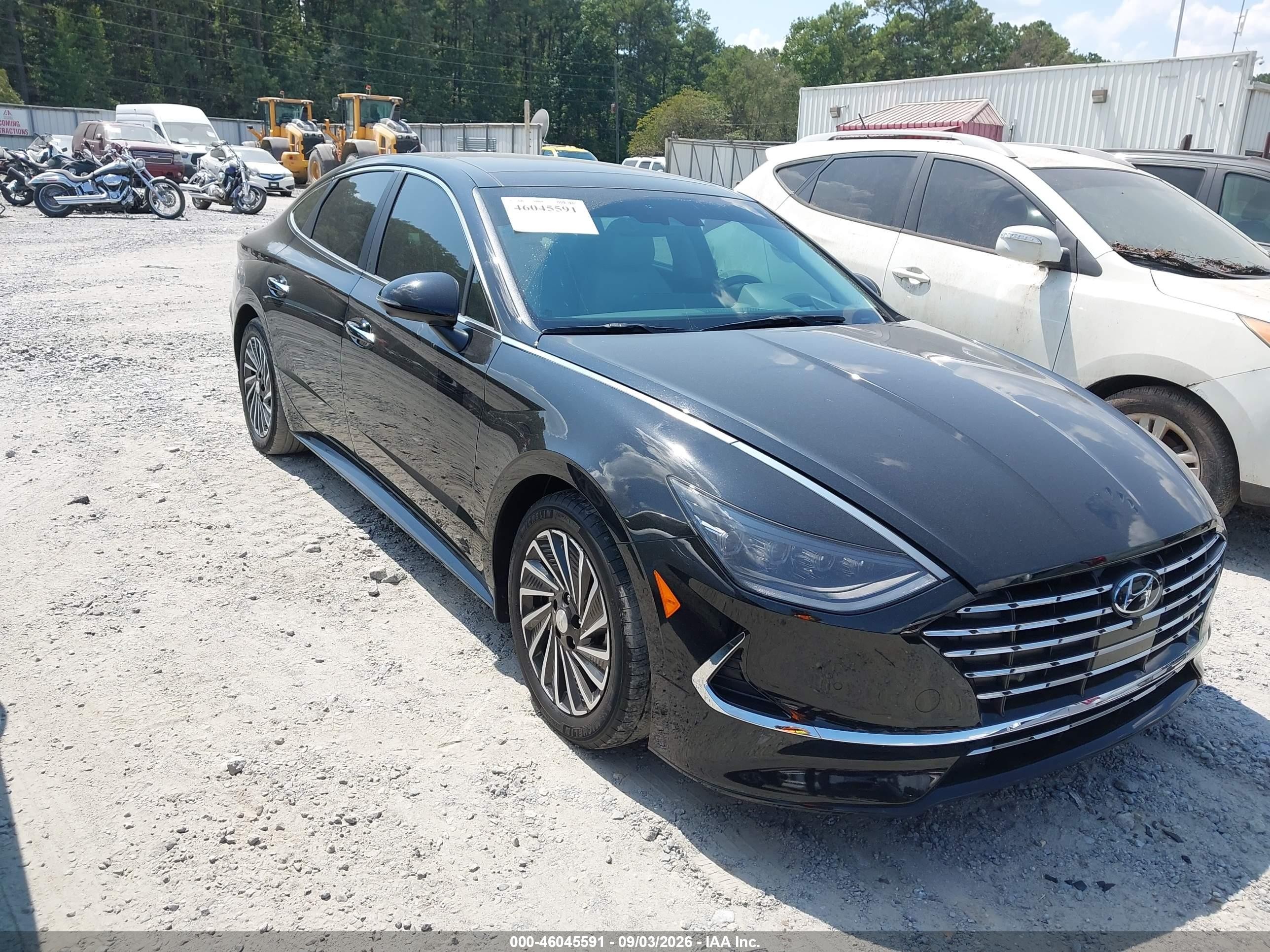 2023 Hyundai Sonata Hybrid VIN KMHL54JJ5PA081252 — IAAI salvage auction photo