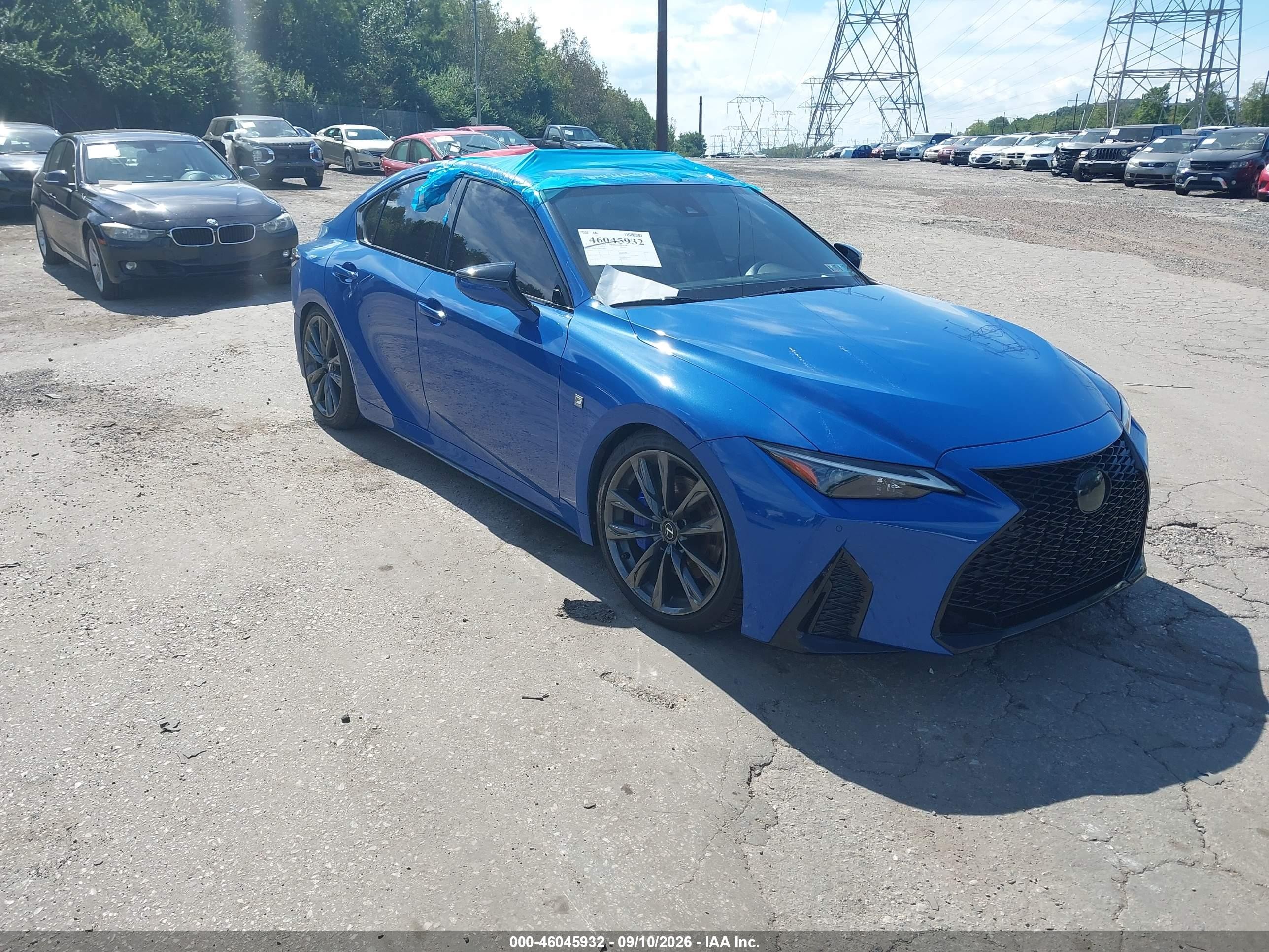 2023 Lexus IS 350 VIN JTHGZ1E29P5028945 — IAAI salvage auction photo