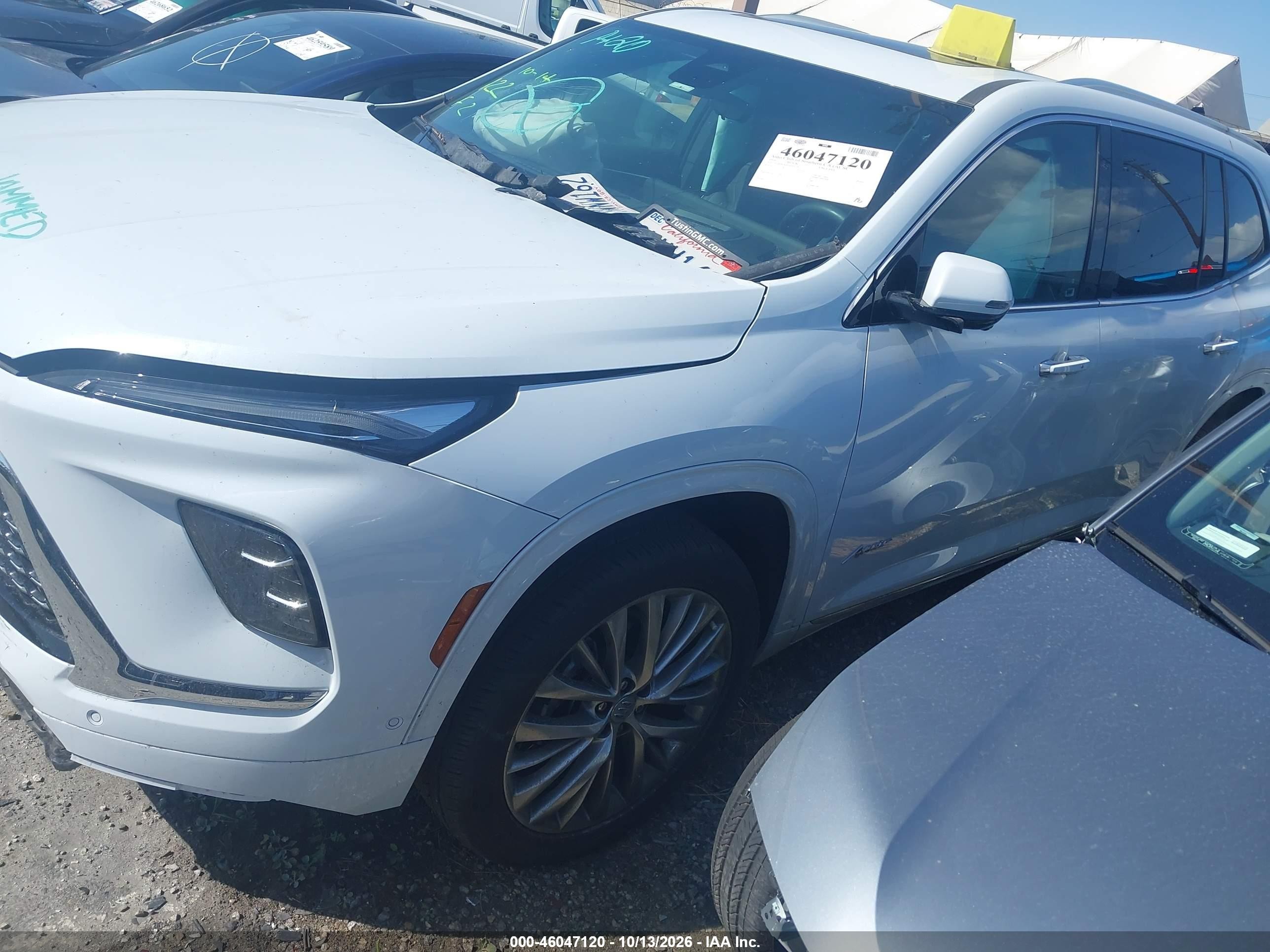 2026 Buick Enclave Avenir VIN 5GAERCKS3TJ145724 IAAI salvage auction — Unknown, Salvage Certificate (California), sold $9,975 on 2026-10-14 (photo 2)
