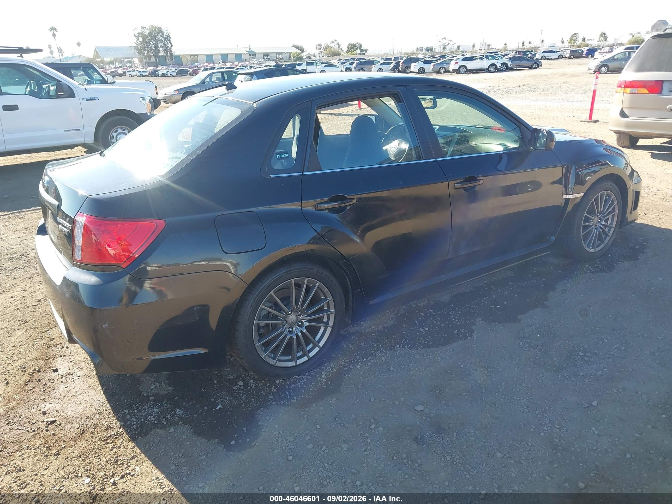 2013 Subaru Impreza wrx VIN JF1GV7E67DG032422 IAAI salvage auction — Normal Wear, Clear - Dealer Only (California), sold $2,550 on 2026-09-10 (photo 4)