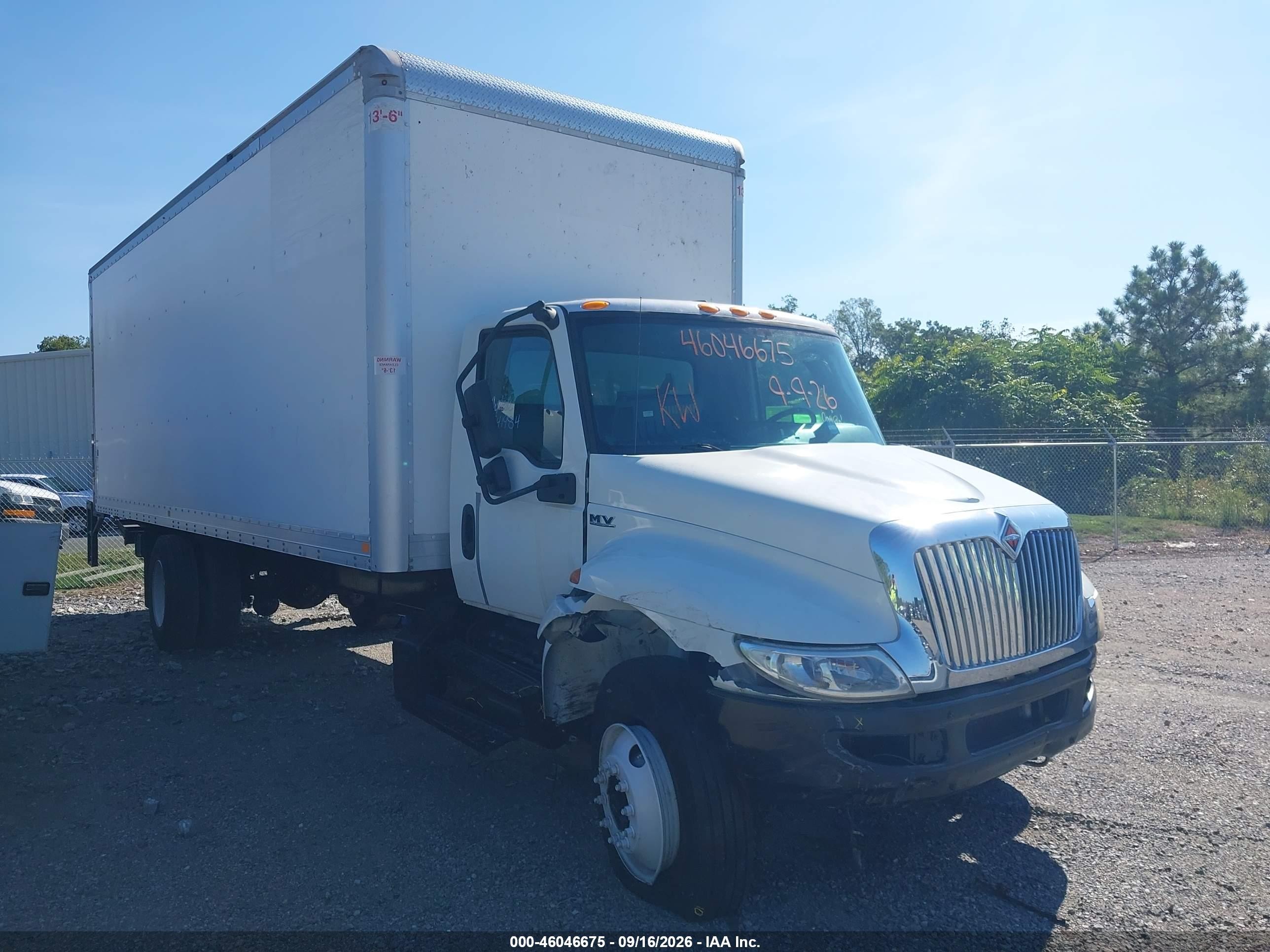 2022 International MV-Series VIN 3HAEUMML1NL134219 — IAAI salvage auction photo