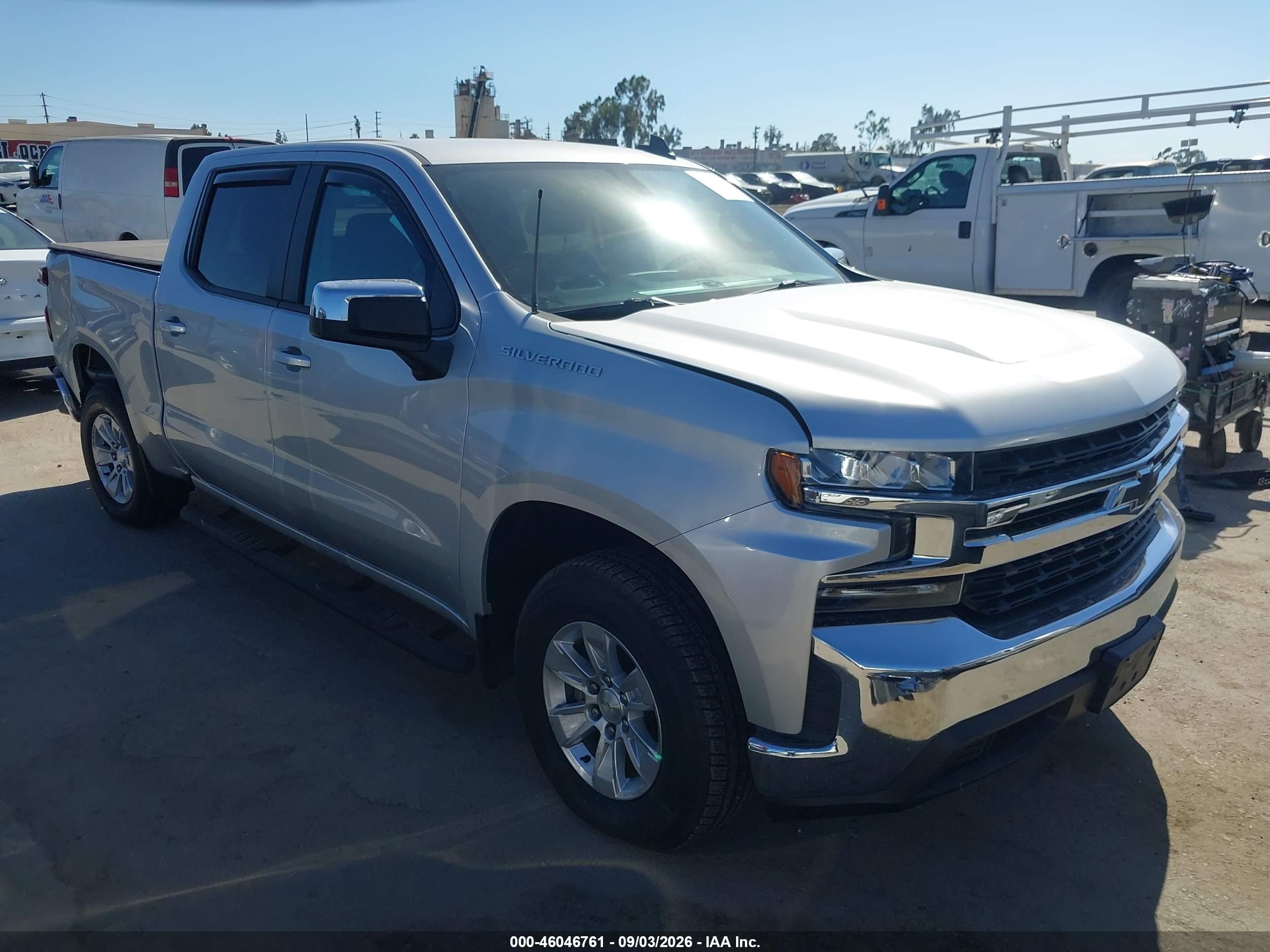 2020 Chevrolet Silverado 1500 VIN 1GCPWCED5LZ257228 — IAAI salvage auction photo