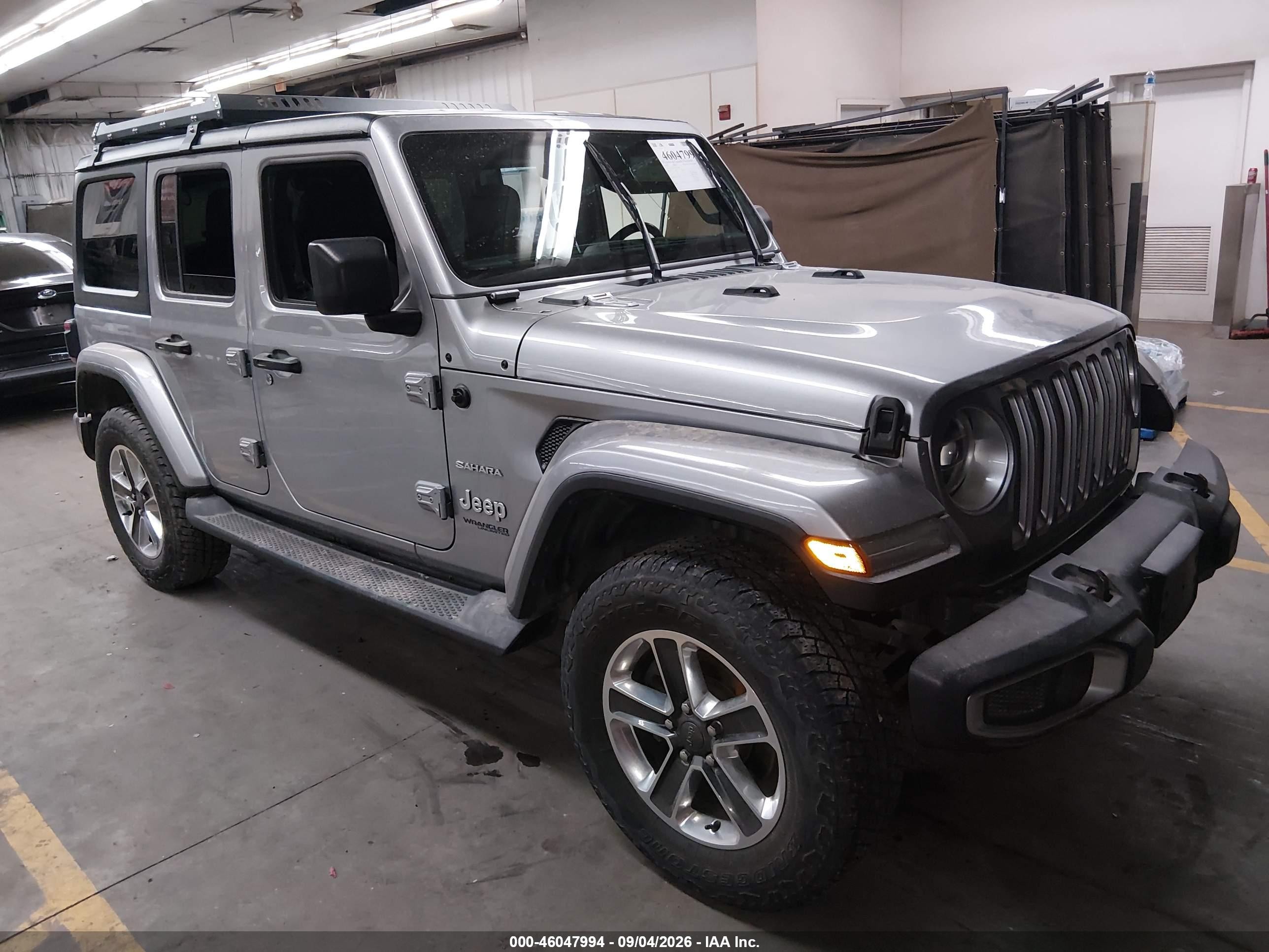 2018 Jeep Wrangler Unlimited VIN 1C4HJXEG8JW120982 — IAAI salvage auction photo
