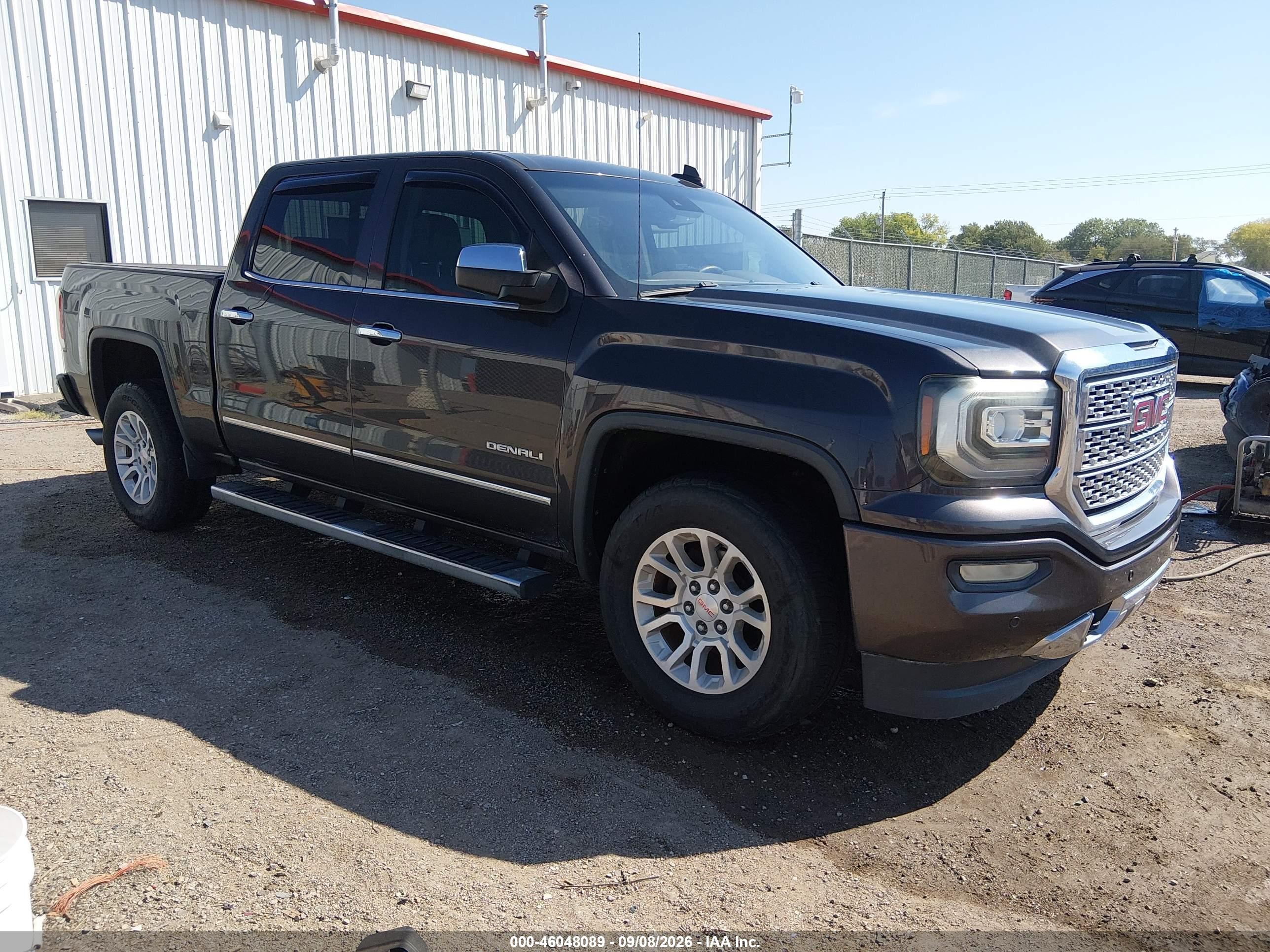2016 GMC Sierra 1500 VIN 3GTU2PEJ2GG147061 — IAAI salvage auction photo