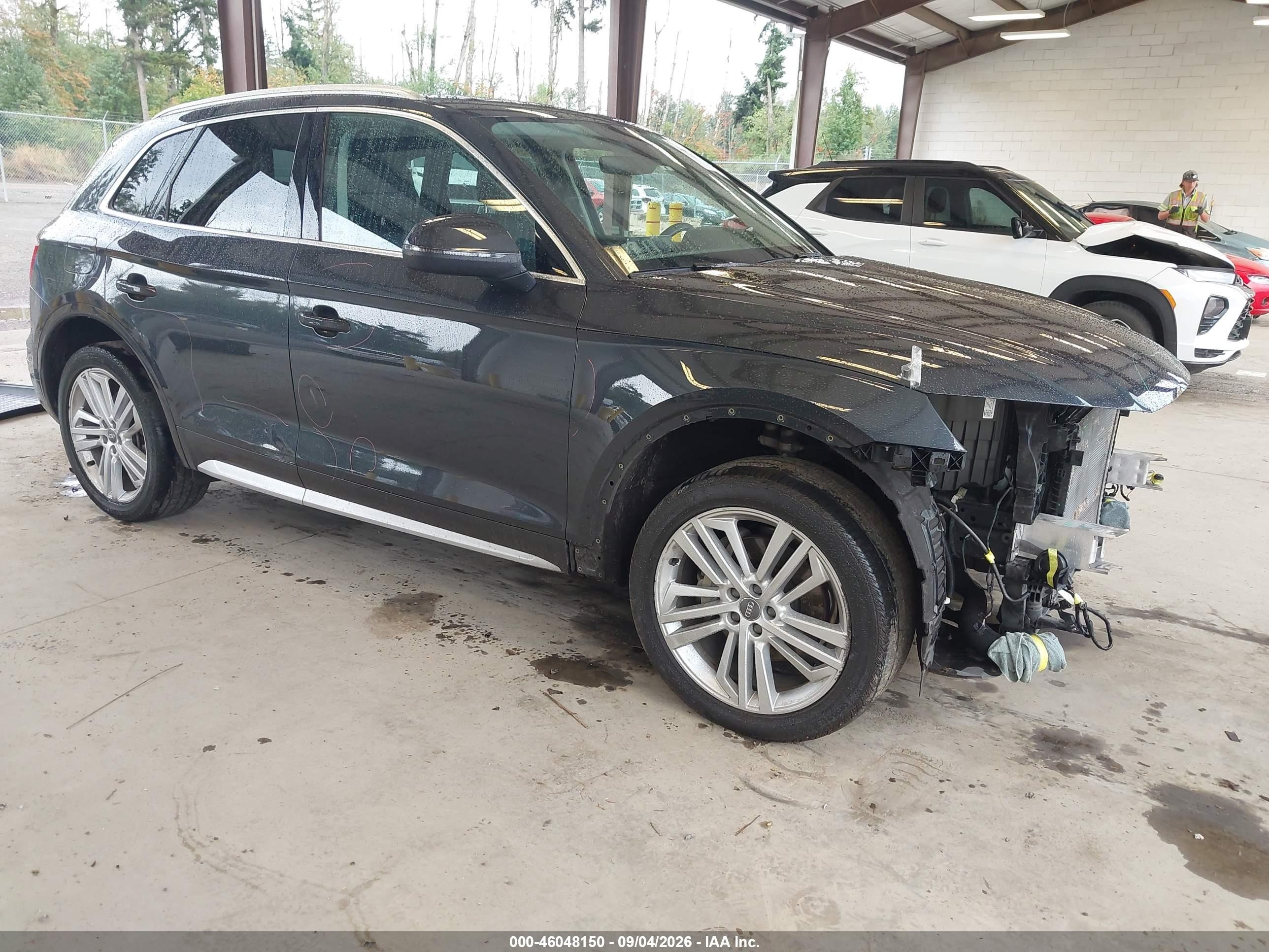 2018 Audi Q5 VIN WA1CNAFY7J2125613 — IAAI salvage auction photo