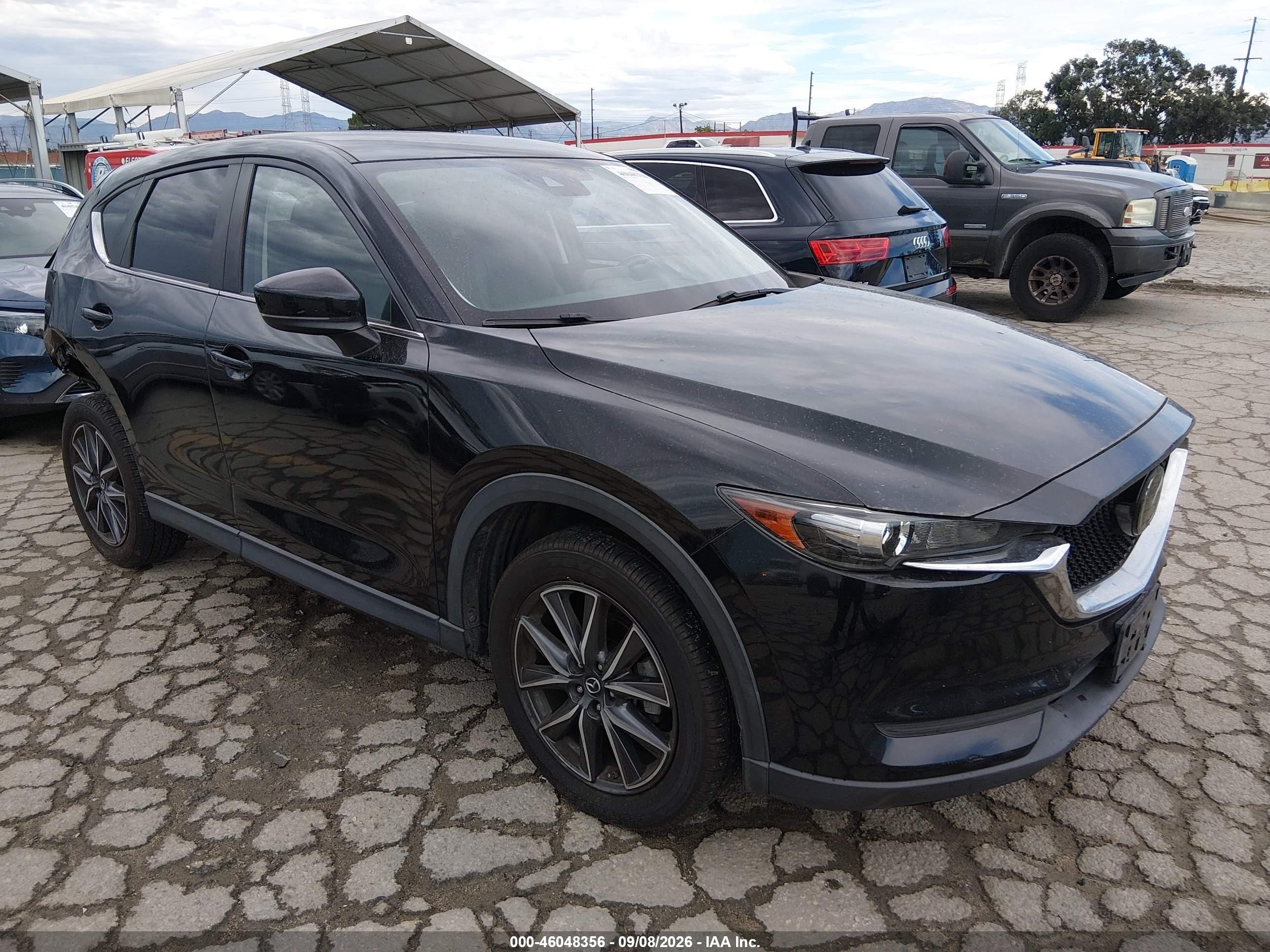 2018 Mazda Cx-5 VIN JM3KFACM1J1406111 IAAI salvage auction — Rear End, Salvage (California), sold $4,150 on 2026-09-14 (photo 1)