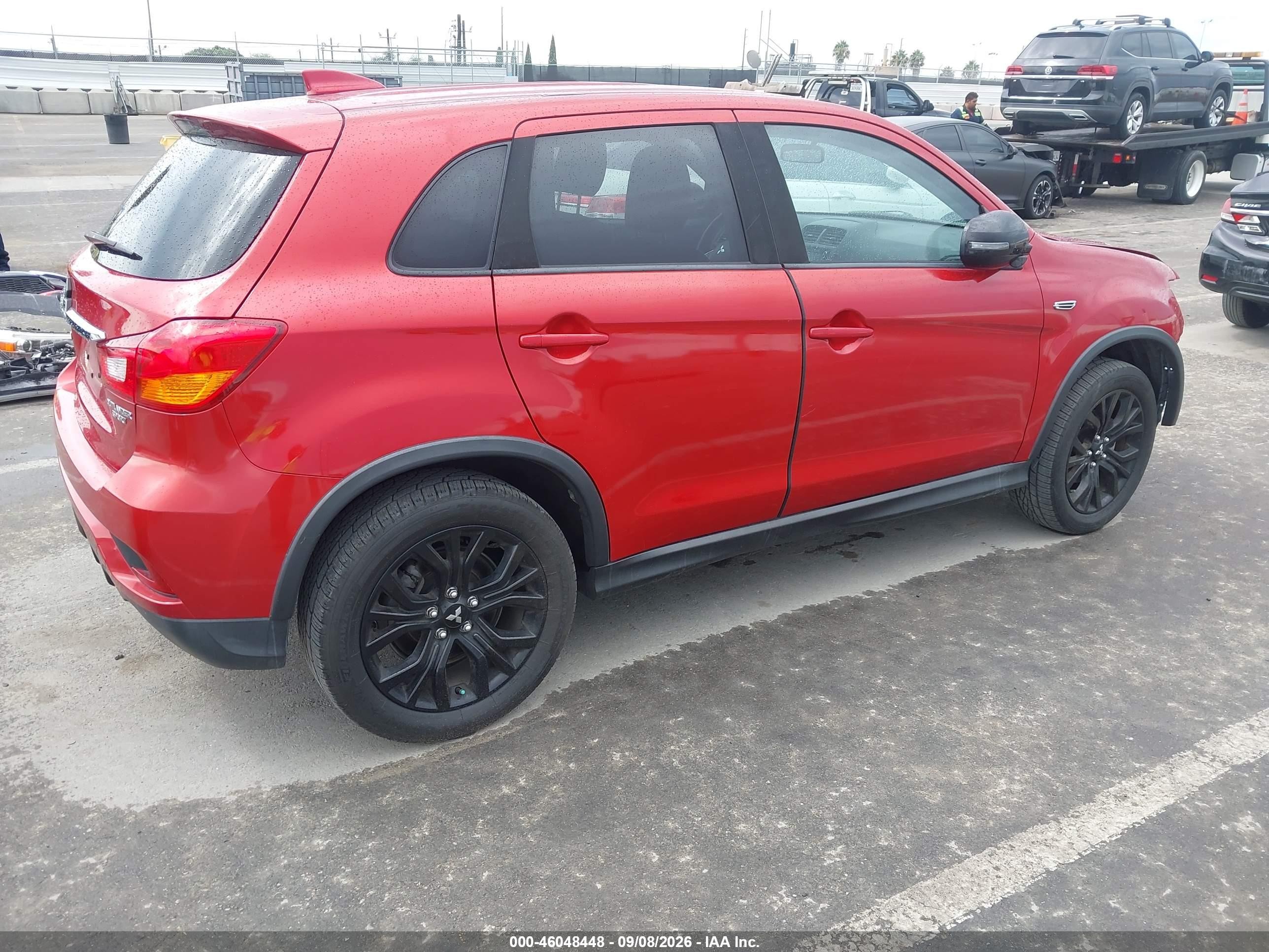 2018 Mitsubishi Outlander Sport VIN JA4AP3AU5JZ024143 IAAI salvage auction — Front End, Salvage (California), sold $3,500 on 2026-09-23 (photo 4)