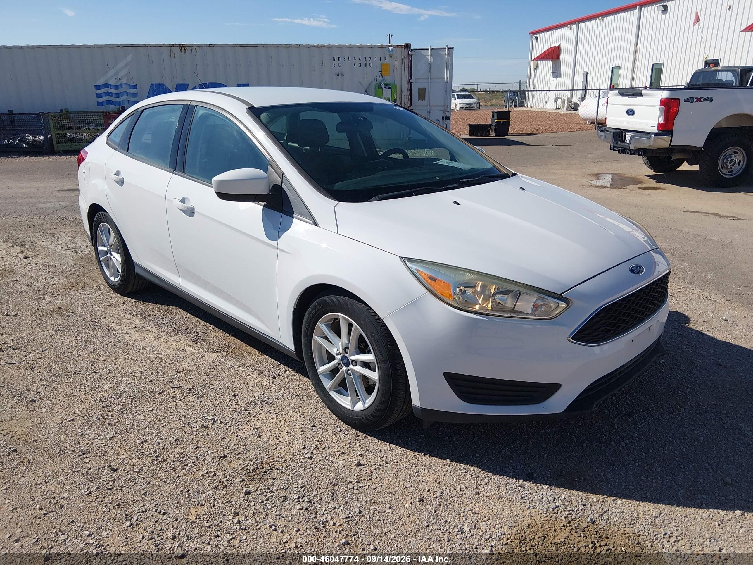 2018 Ford Focus VIN 1FADP3F26JL328634 — IAAI salvage auction photo