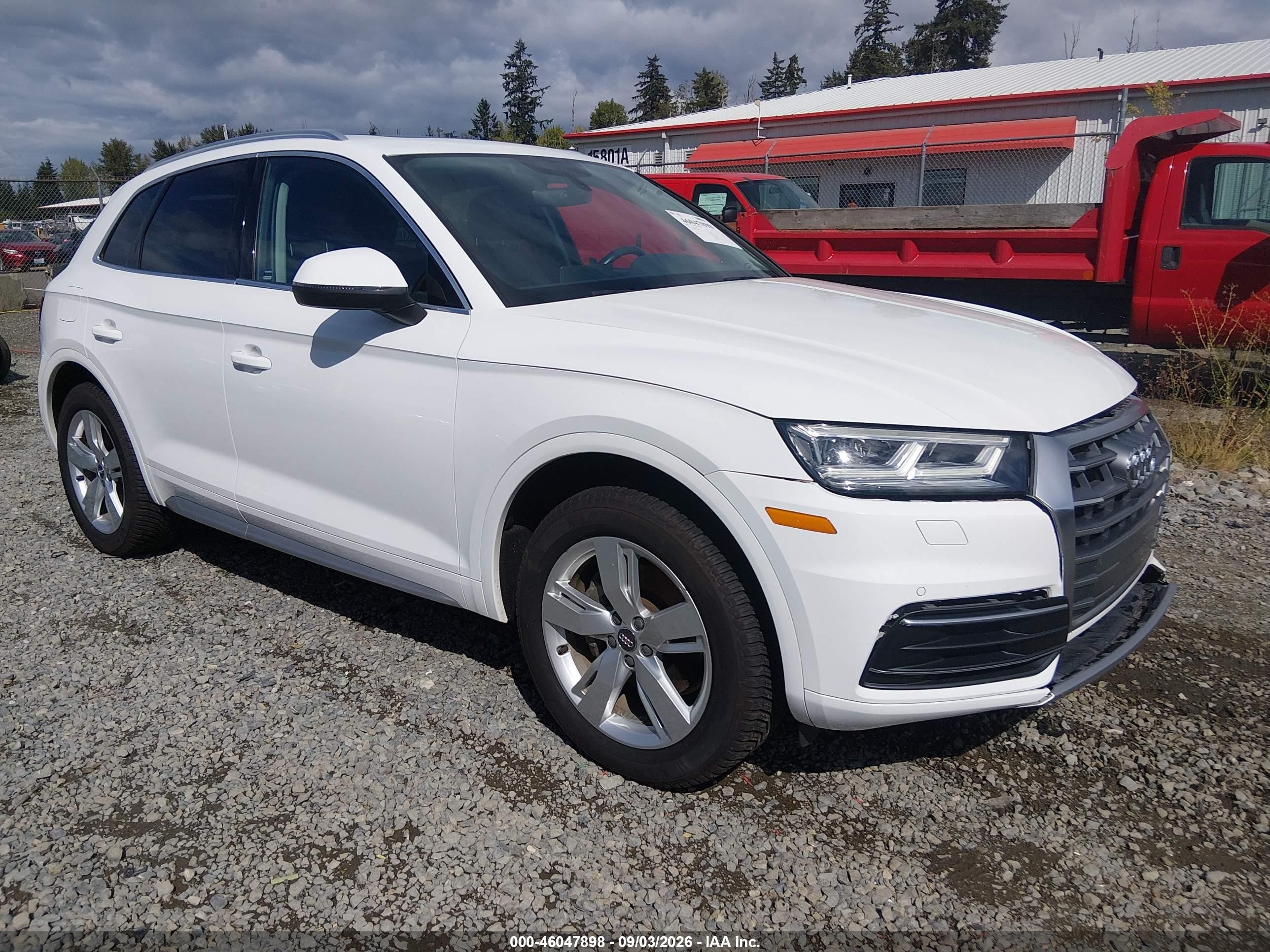 2018 Audi Q5 VIN WA1CNAFY7J2090183 — IAAI salvage auction photo