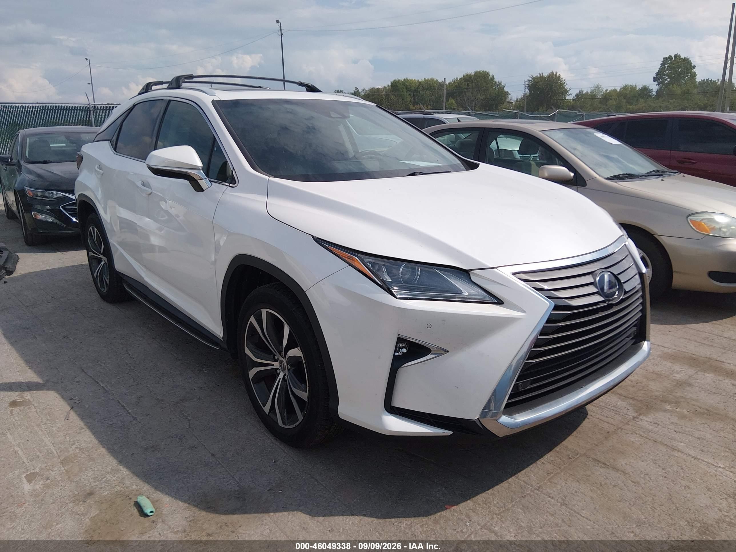 2017 Lexus RX 450h VIN 2T2BGMCA4HC014934 — IAAI salvage auction photo