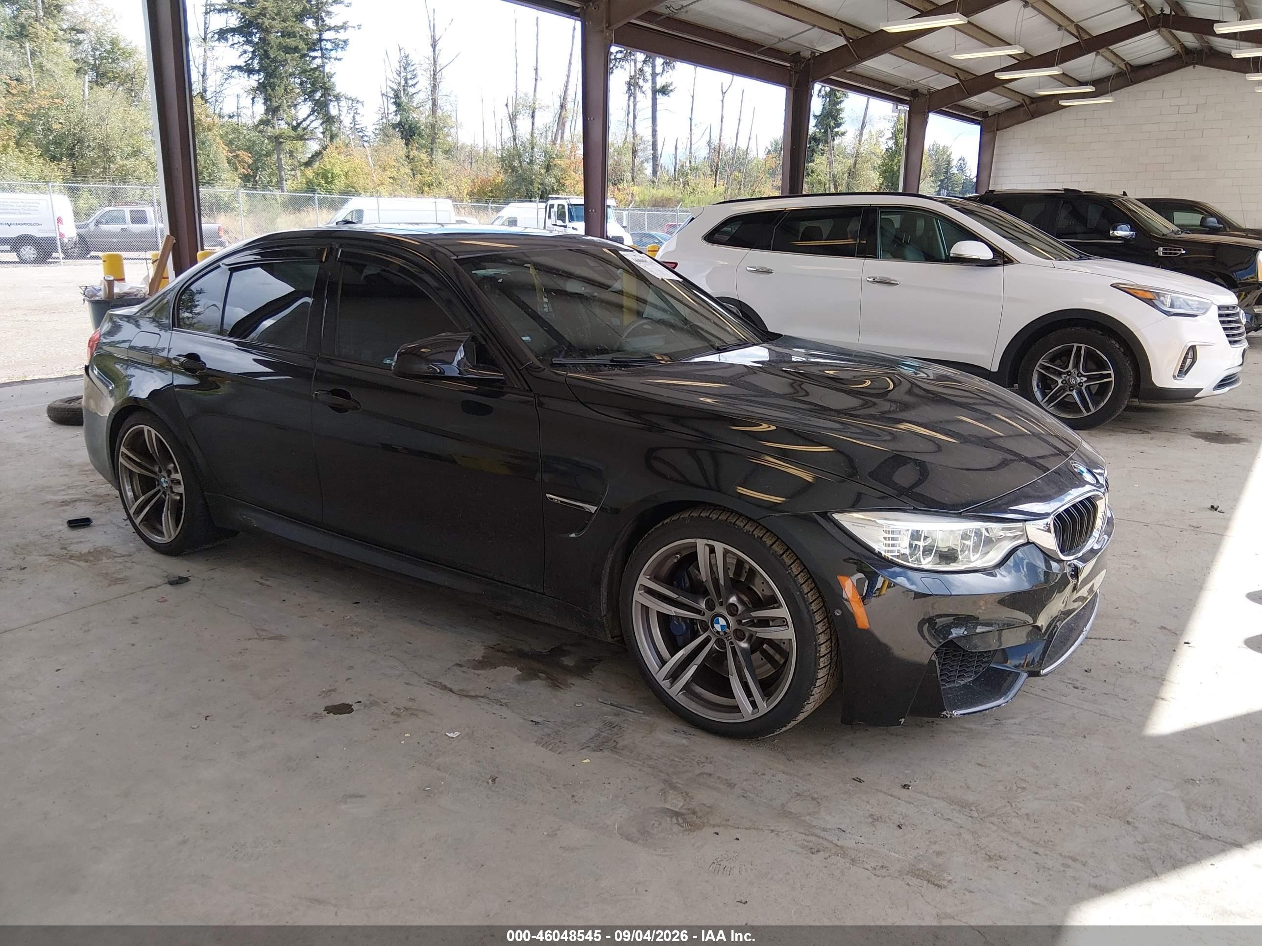2016 BMW M3 VIN WBS8M9C58G5E68456 — IAAI salvage auction photo