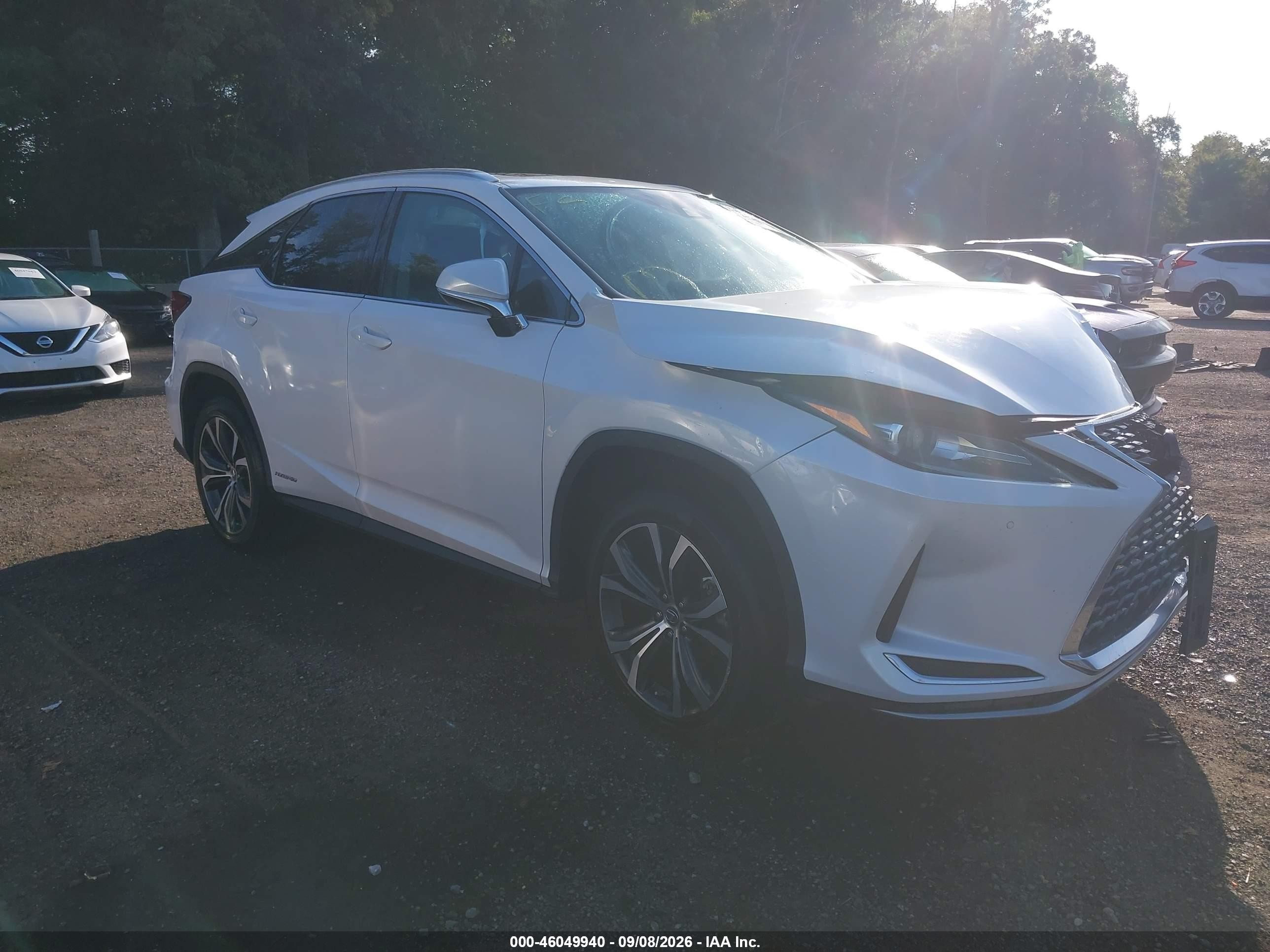 2020 Lexus RX 450h VIN 2T2HGMDA3LC051443 — IAAI salvage auction photo