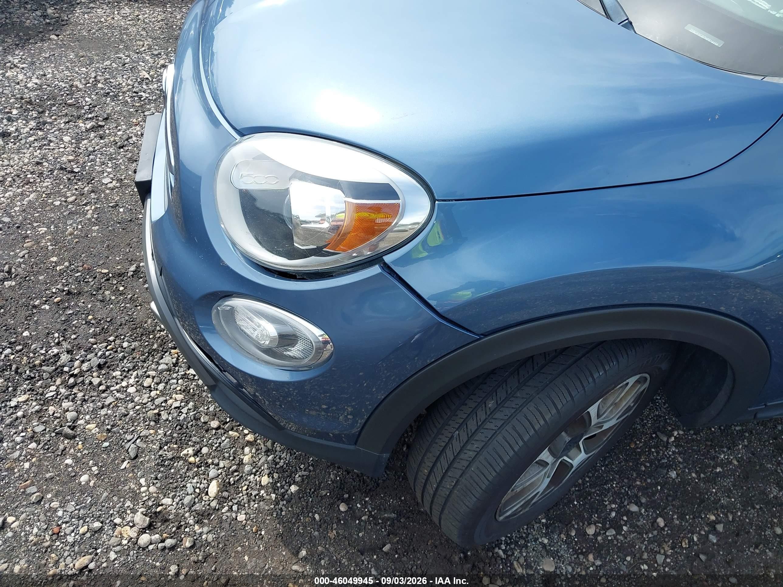 2017 Fiat 500x VIN ZFBCFYCB7HP614458 IAAI salvage auction — Normal Wear, Clear (New York), sold $1,050 on 2026-09-09 (photo 6)