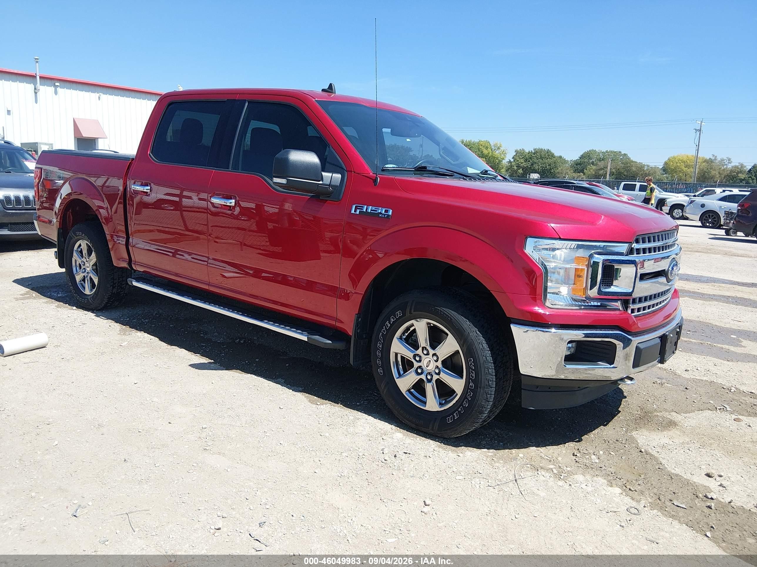 2020 Ford F-150 VIN 1FTEW1EB3LKF26622 — IAAI salvage auction photo