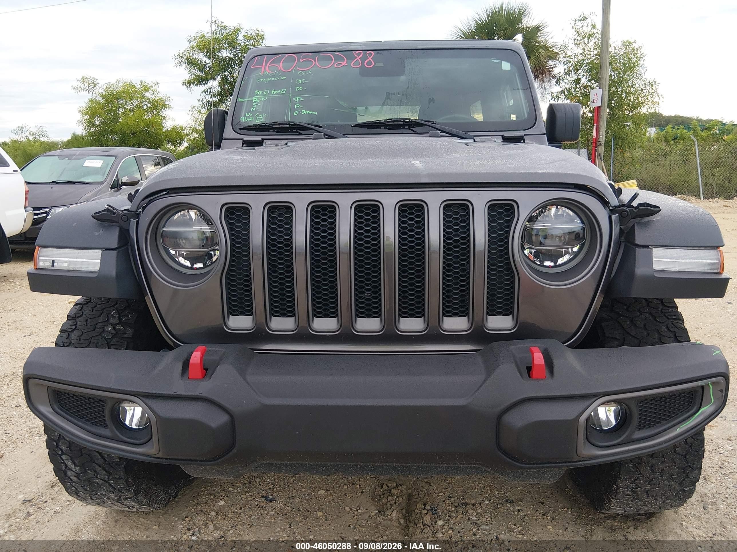 2019 Jeep Wrangler / VIN 1C4HJXFN4KW534842 IAAI salvage auction — Front End, Rebuildable (Florida), sold $15,100 on 2026-09-19 (photo 6)
