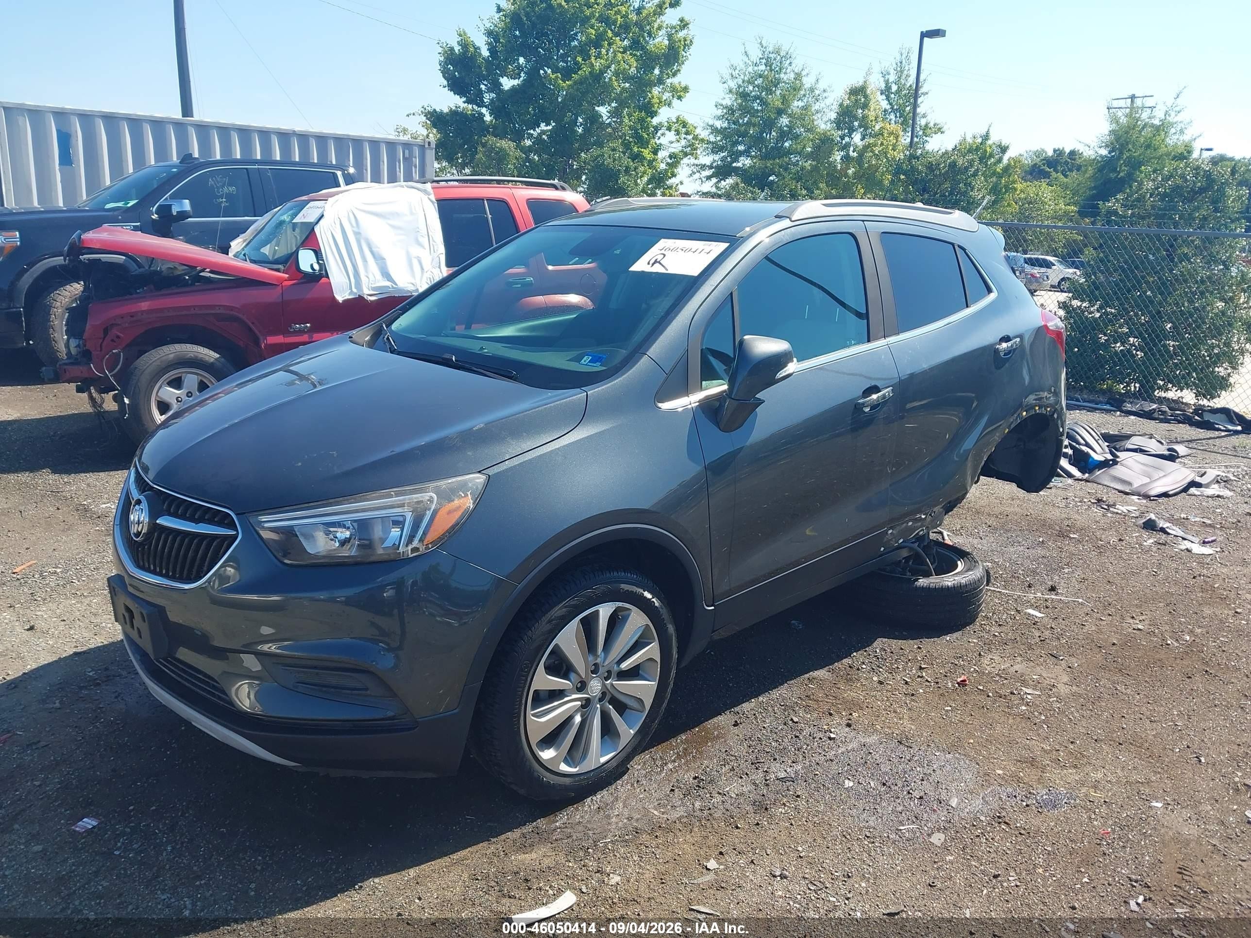 2018 Buick Encore VIN KL4CJASB9JB521328 IAAI salvage auction — Side, Salvage (Virginia), sold $2,000 on 2026-09-24 (photo 2)