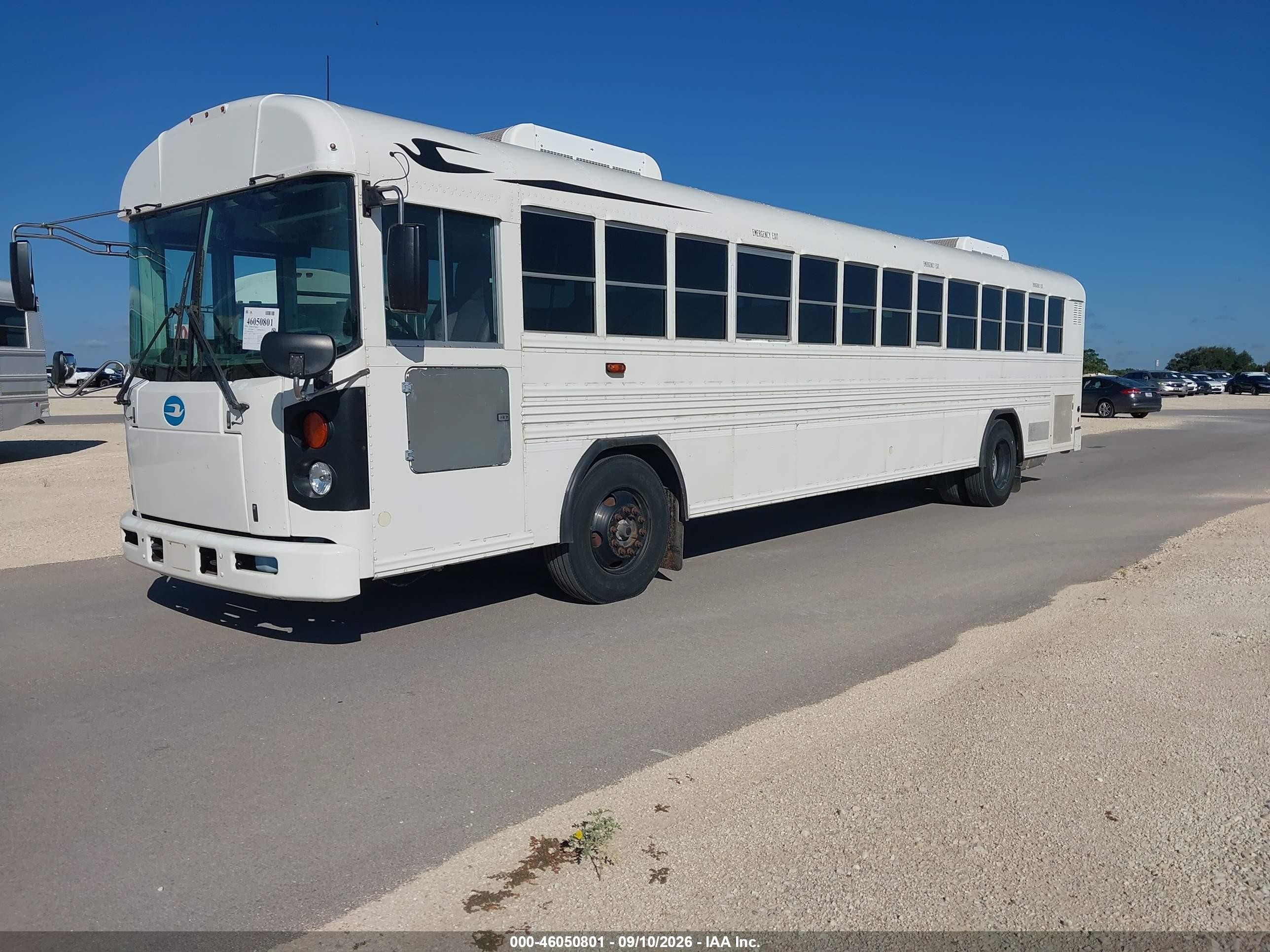 2014 Blue Bird School Bus / Transit Bus VIN 1BABNBCA5EF304711 IAAI salvage auction — Side, Sf97 (Texas), sold $14,750 on 2026-10-07 (photo 2)