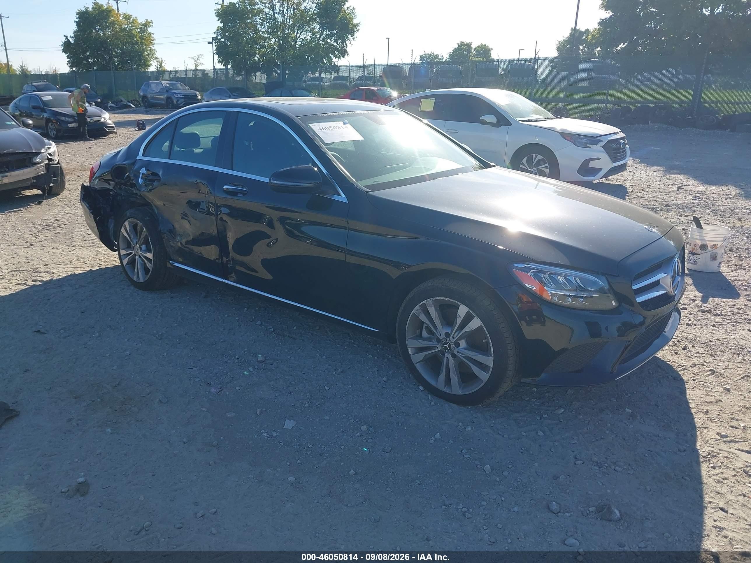 2021 Mercedes-Benz C-Class VIN W1KWF8EB2MR605632 — IAAI salvage auction photo