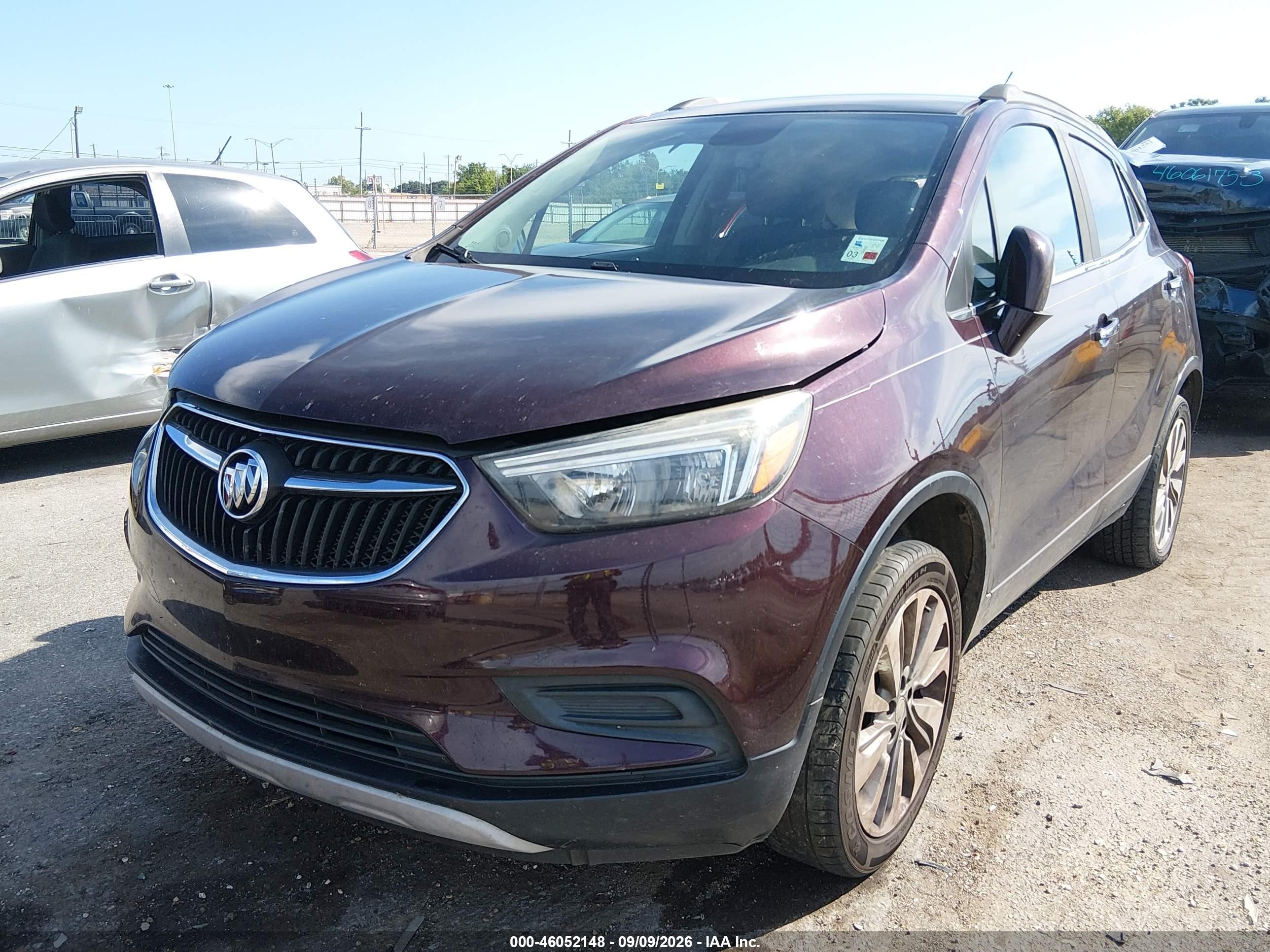 2017 Buick Encore VIN KL4CJASB0HB167290 IAAI salvage auction — Rear End, Salvage (Louisiana), sold $600 on 2026-10-01 (photo 2)