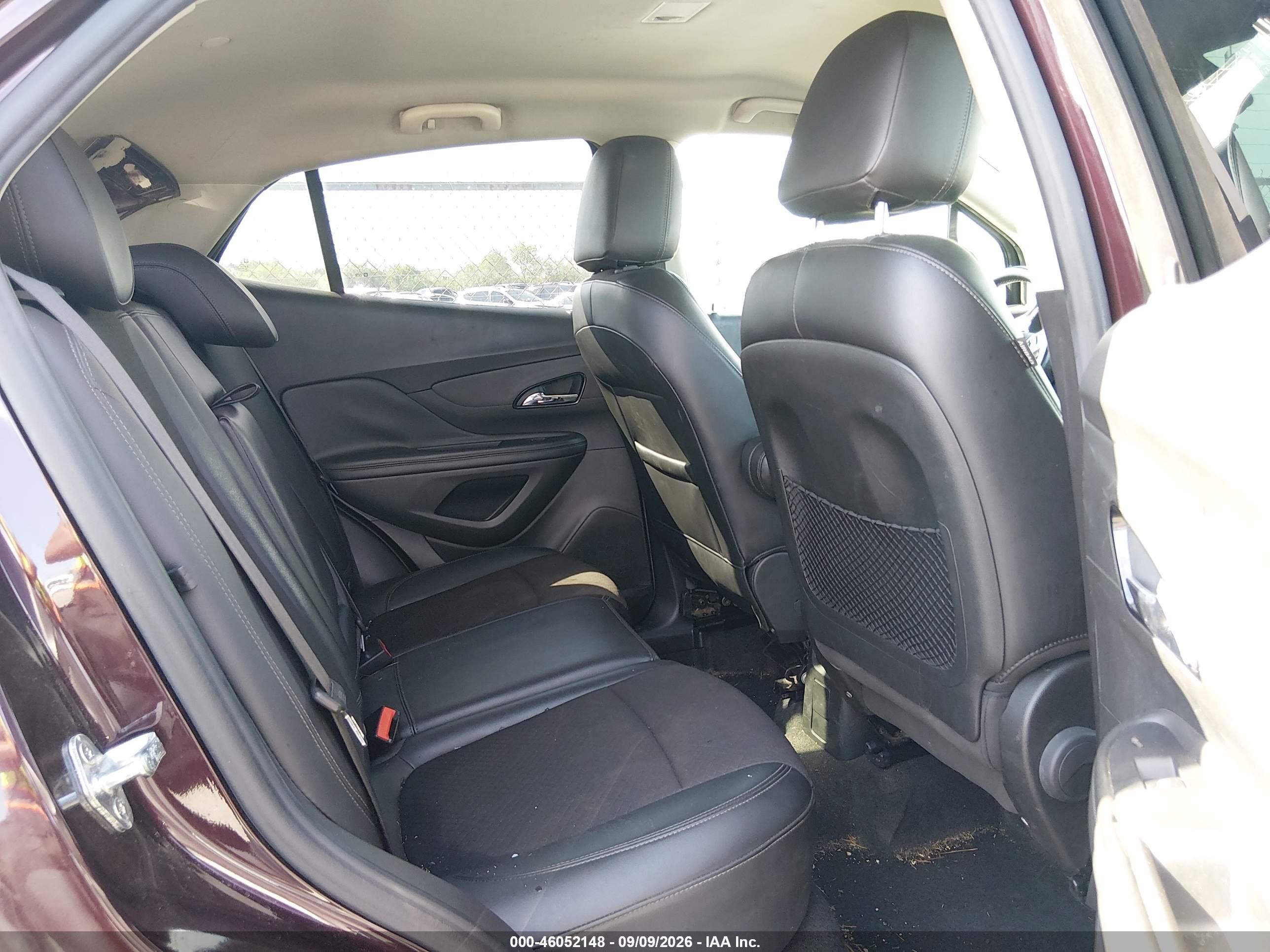 2017 Buick Encore VIN KL4CJASB0HB167290 IAAI salvage auction — Rear End, Salvage (Louisiana), sold $600 on 2026-10-01 (photo 8)