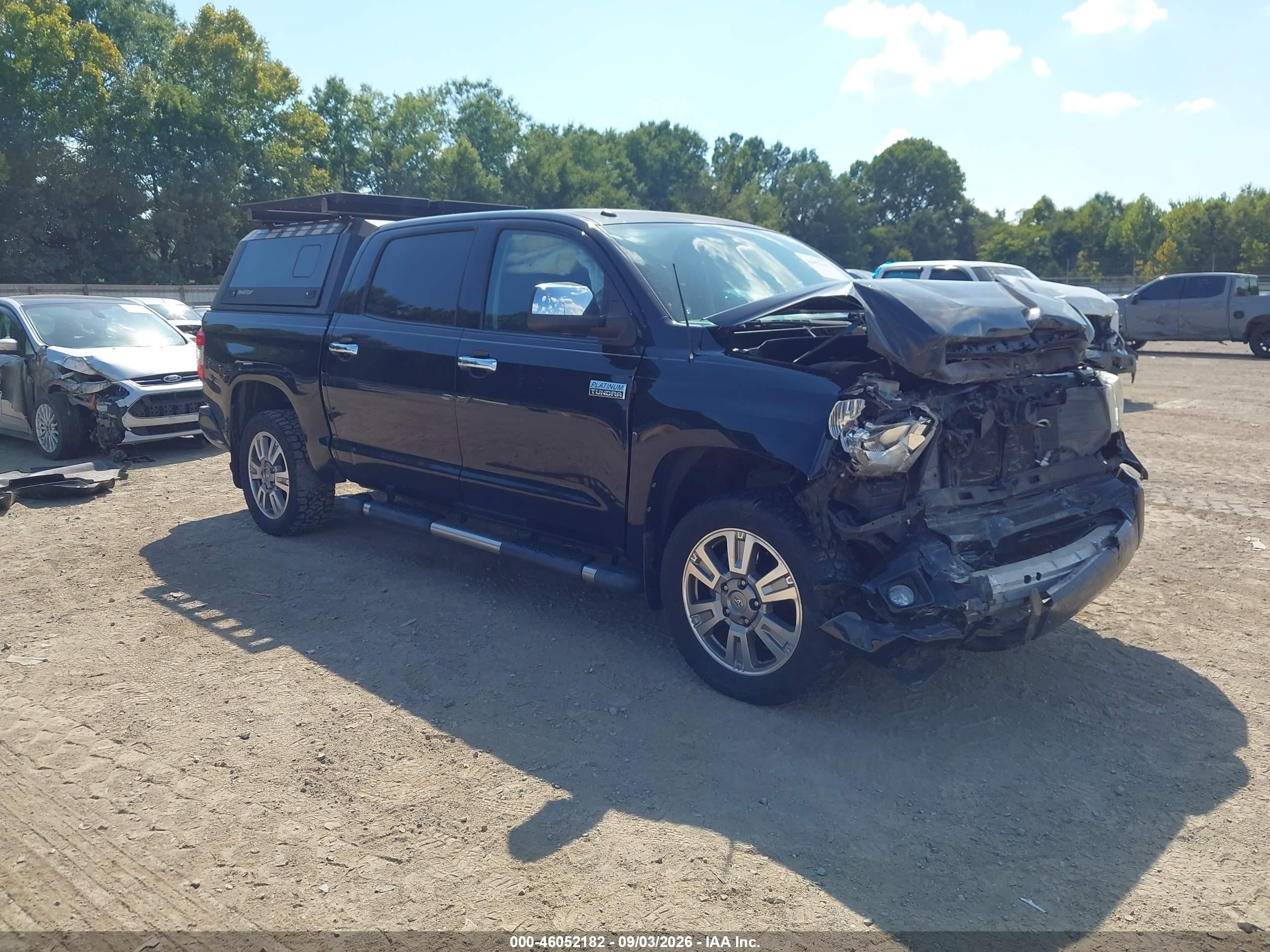 2014 Toyota Tundra VIN 5TFAW5F13EX329791 — IAAI salvage auction photo
