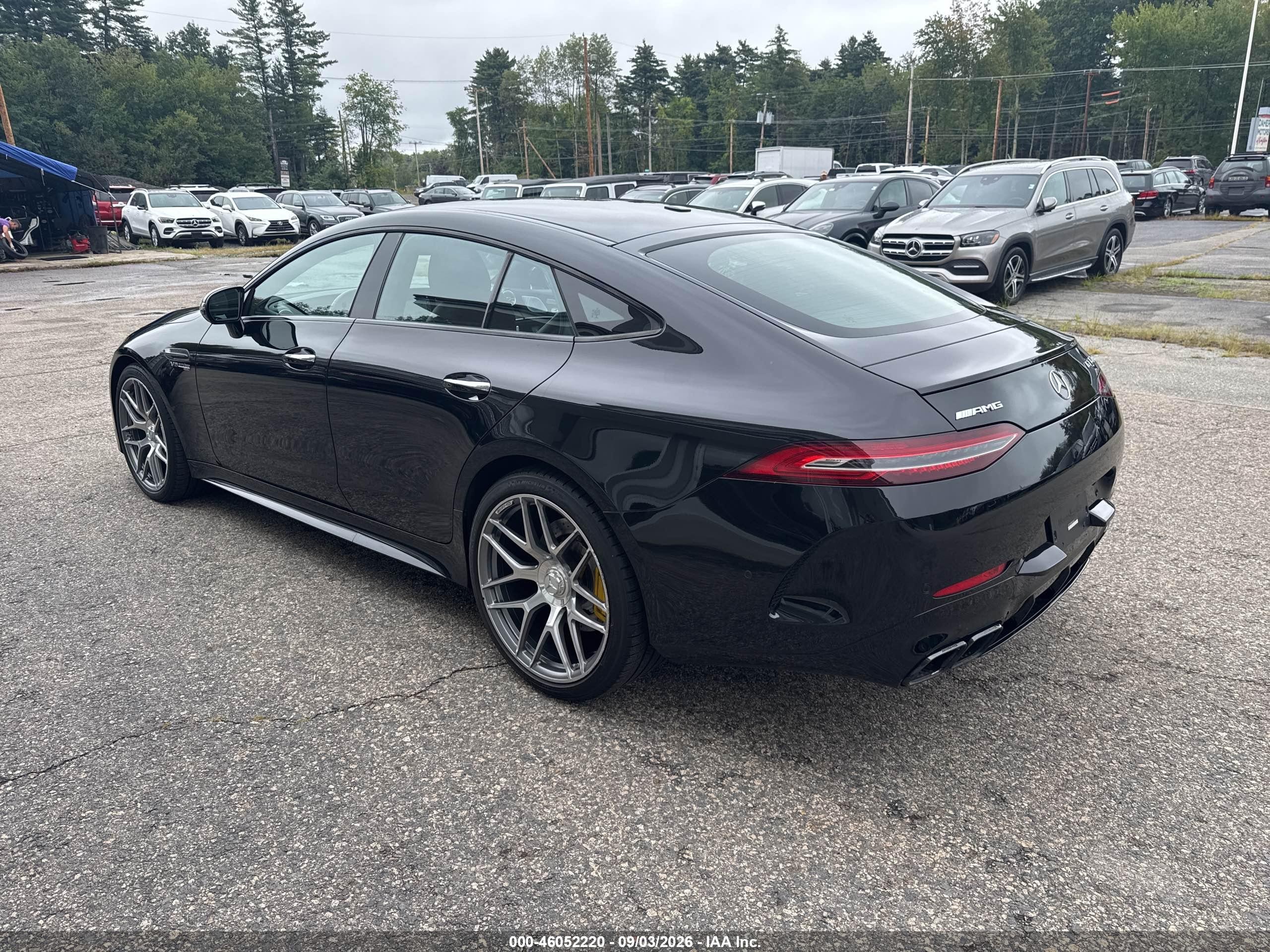 2021 Mercedes-Benz AMG-Class VIN W1K7X8KB5MA038451 IAAI salvage auction — Engine Damage, Original (Ohio), sold $54,000 on 2026-10-07 (photo 3)